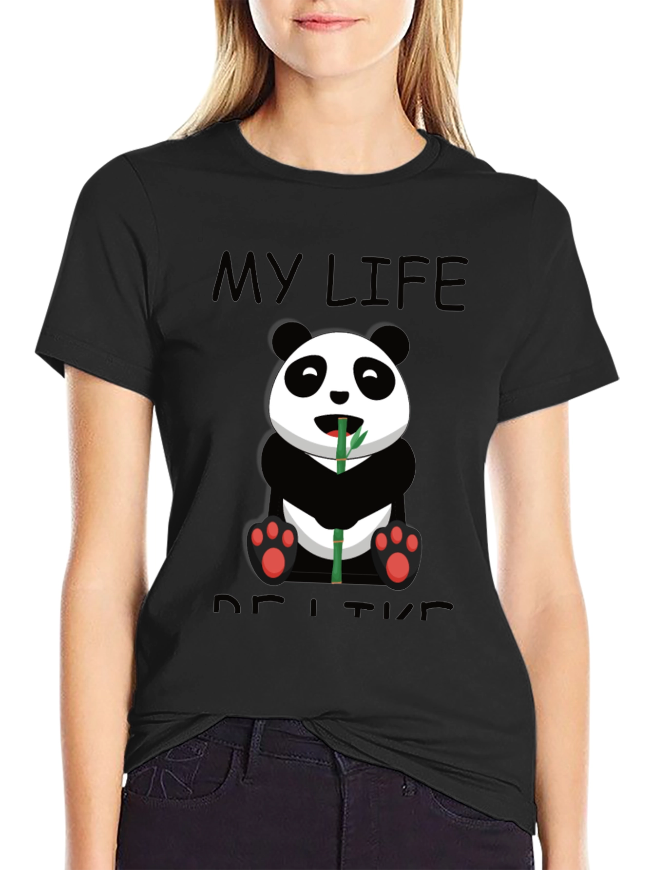 Panda Life Positive T-Shirt