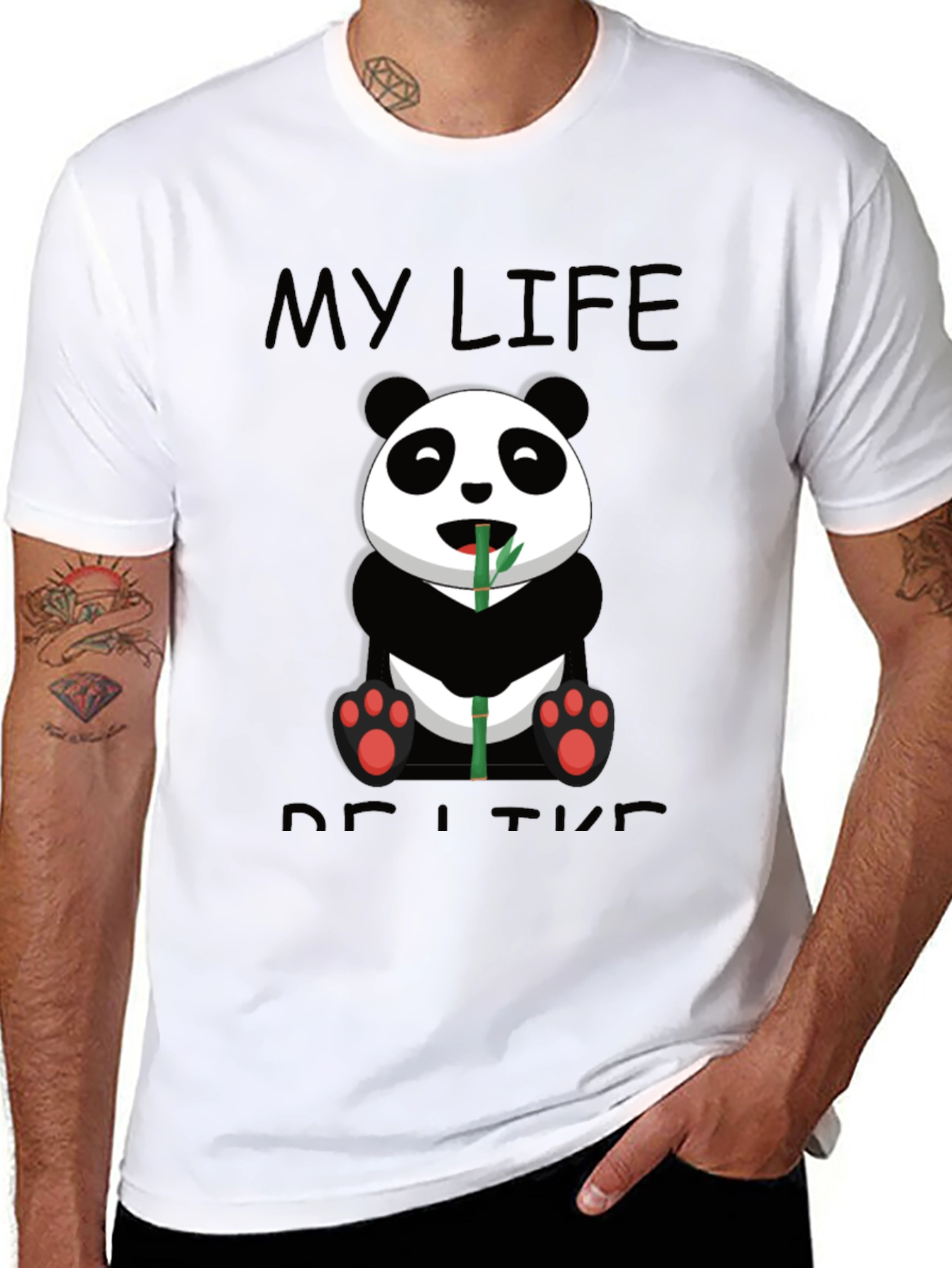 Panda Life Positive T-Shirt