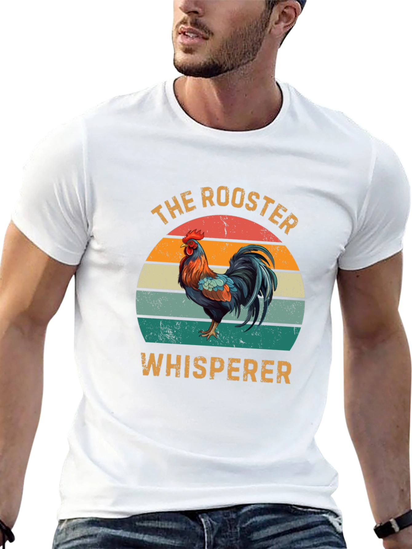 Rooster Whisperer T-Shirt - Funny Farm Animal Tee