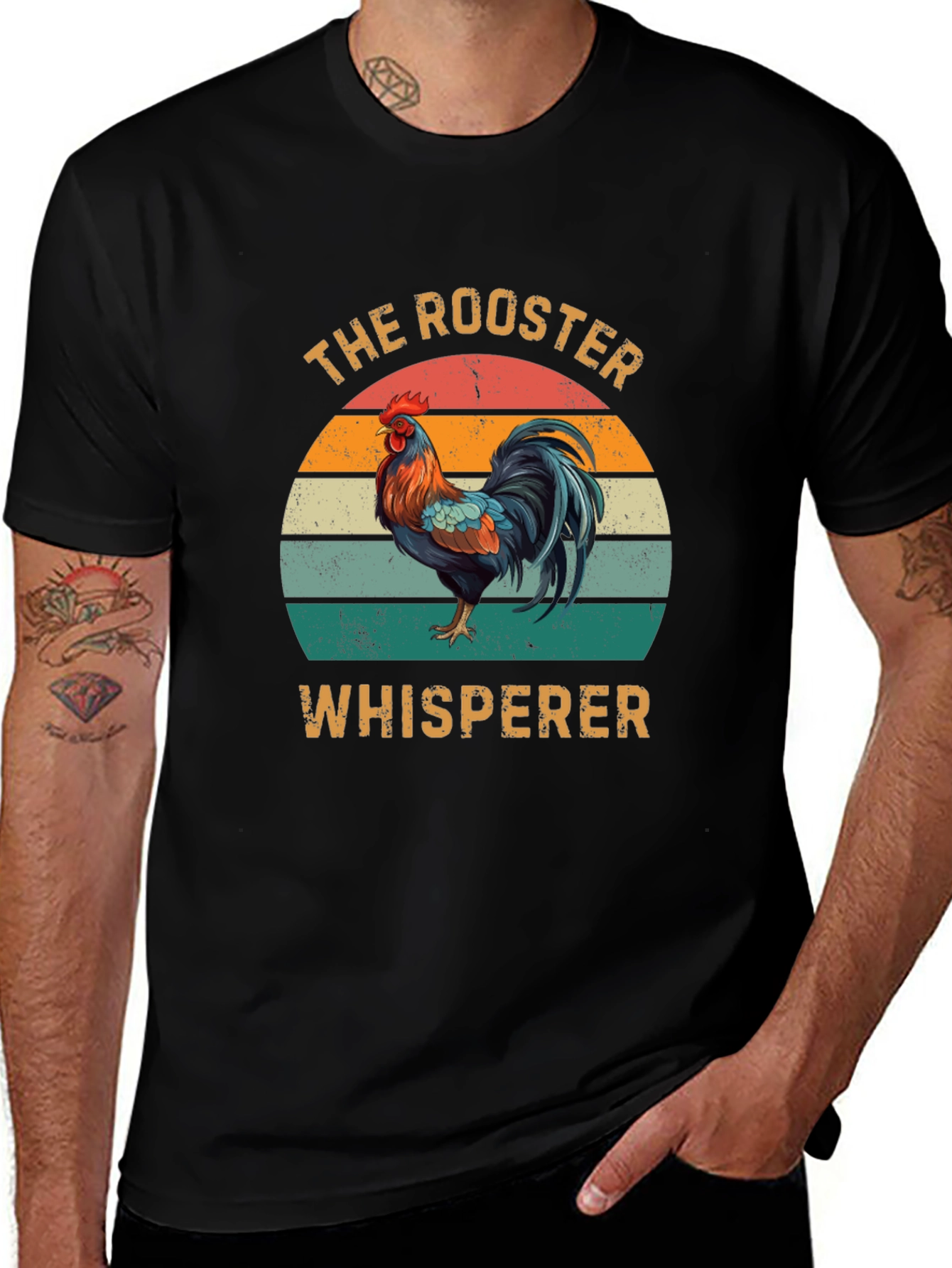 Rooster Whisperer T-Shirt - Funny Farm Animal Tee