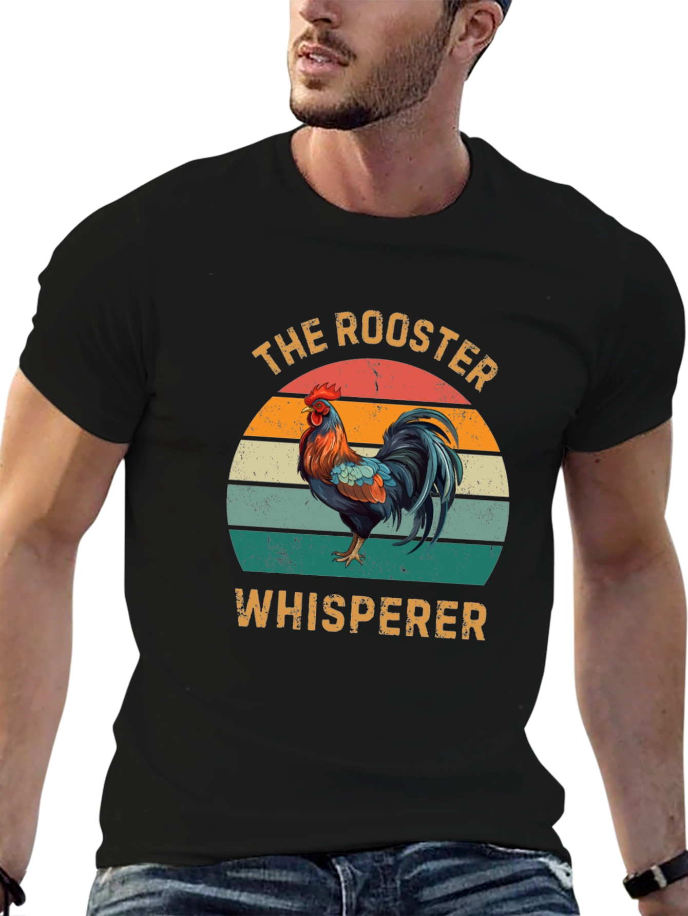 Rooster Whisperer T-Shirt - Funny Farm Animal Tee