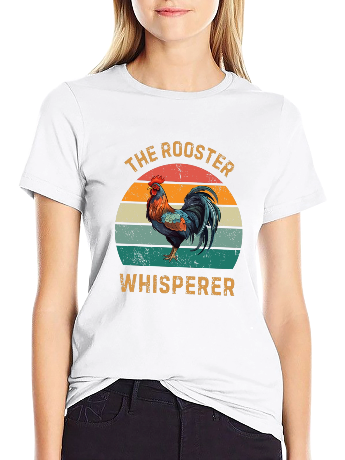 Rooster Whisperer T-Shirt - Funny Farm Animal Tee