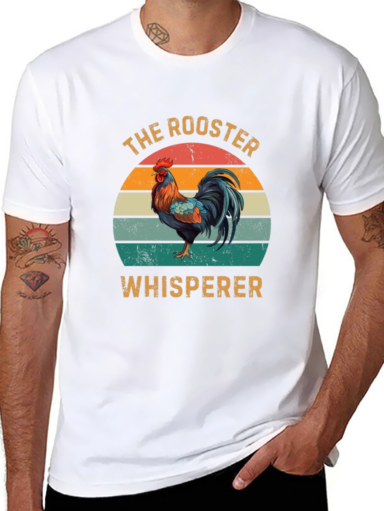 Rooster Whisperer T-Shirt - Funny Farm Animal Tee