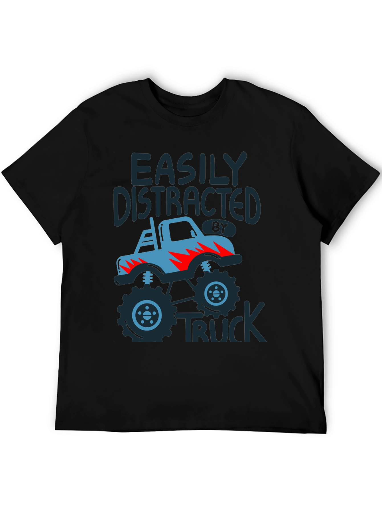 Easily Distracted by Truck Graphic Tee