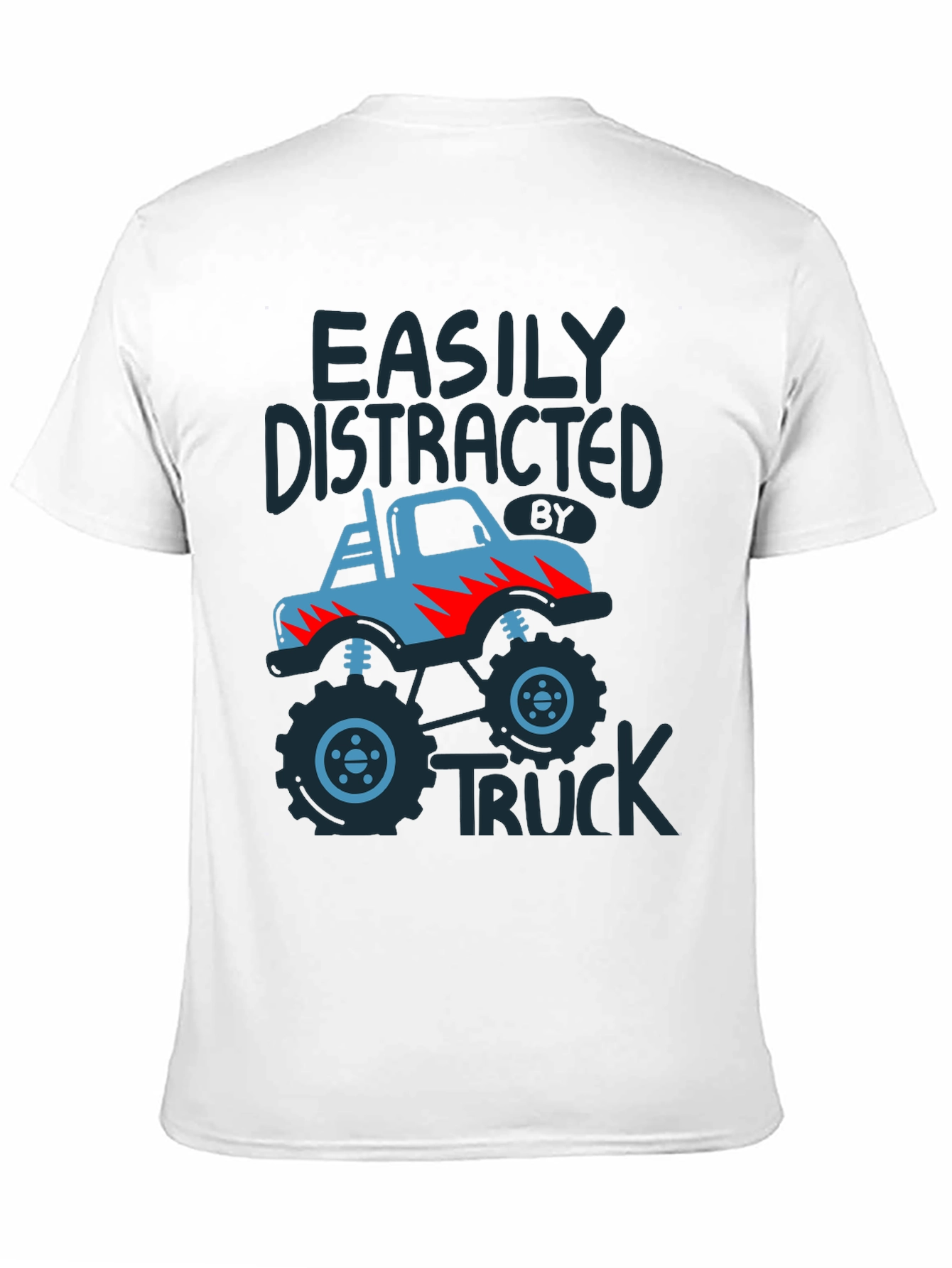 Easily Distracted by Truck Graphic Tee