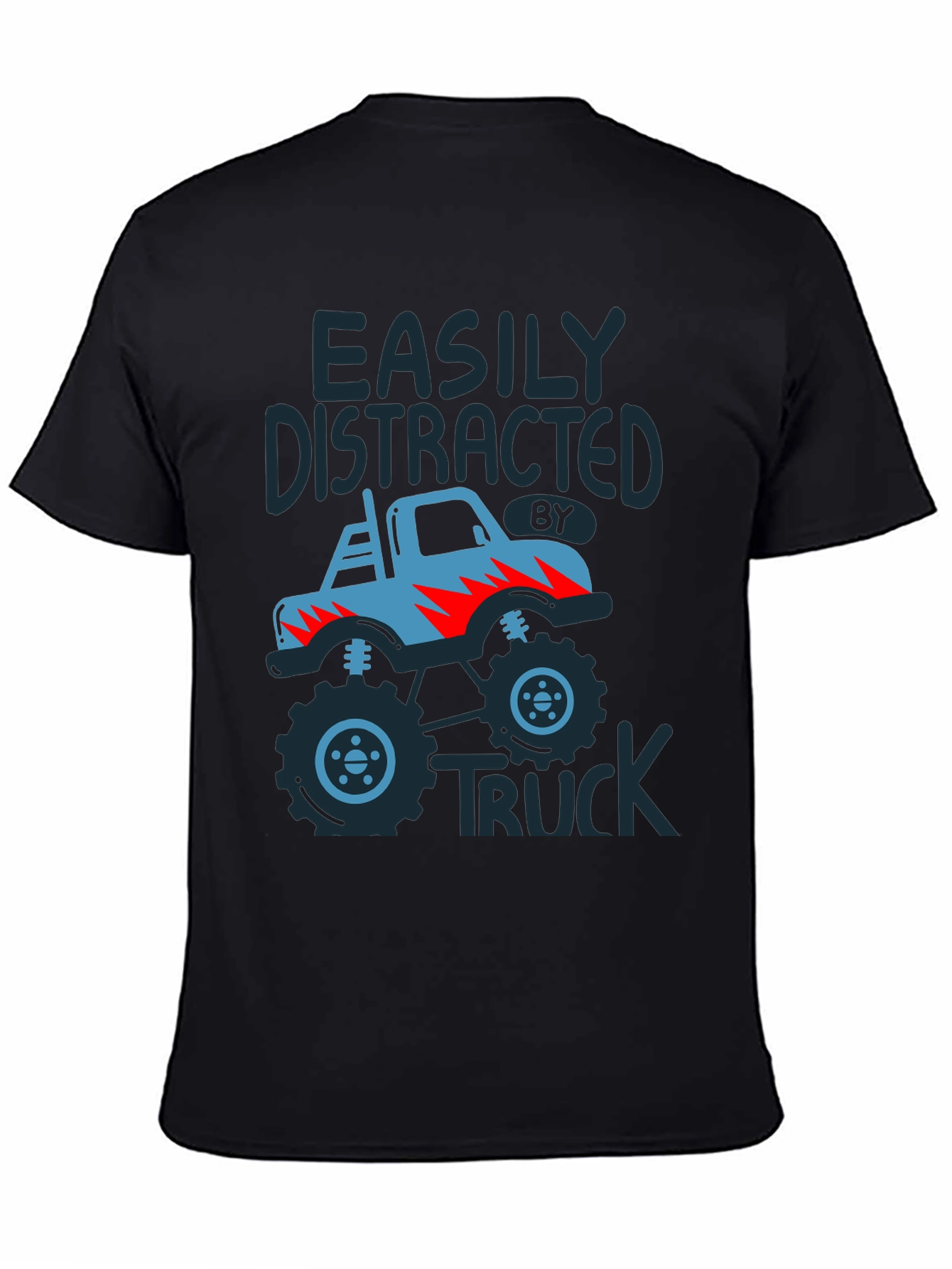 Easily Distracted by Truck Graphic Tee