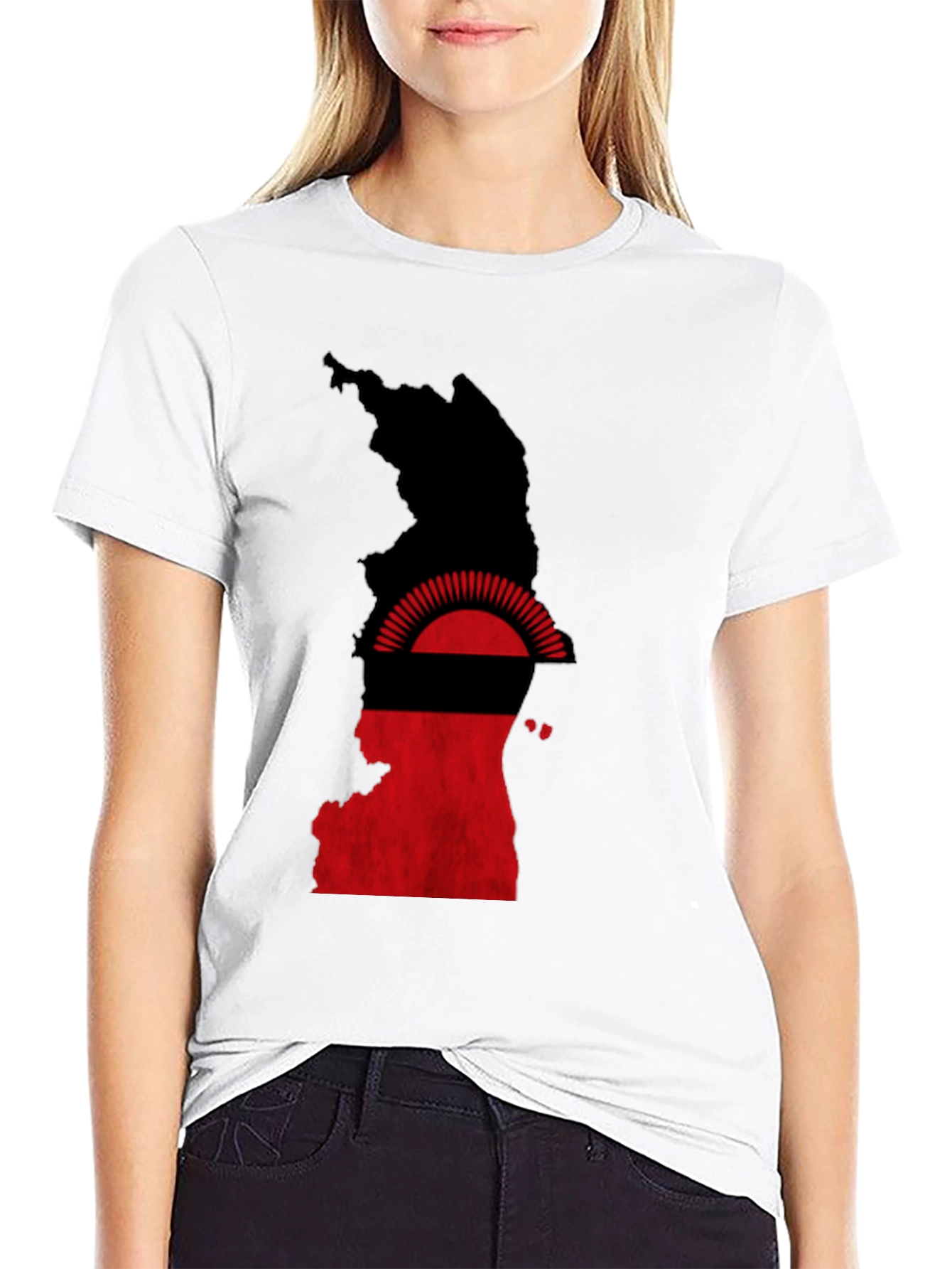 Malawi Flag Graphic T-Shirt