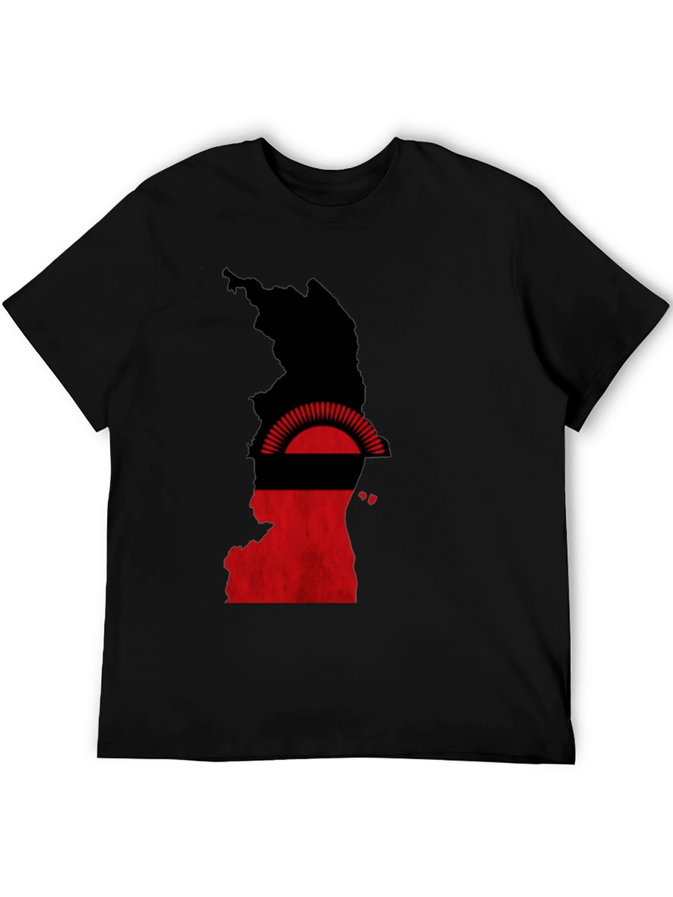 Malawi Flag Graphic T-Shirt