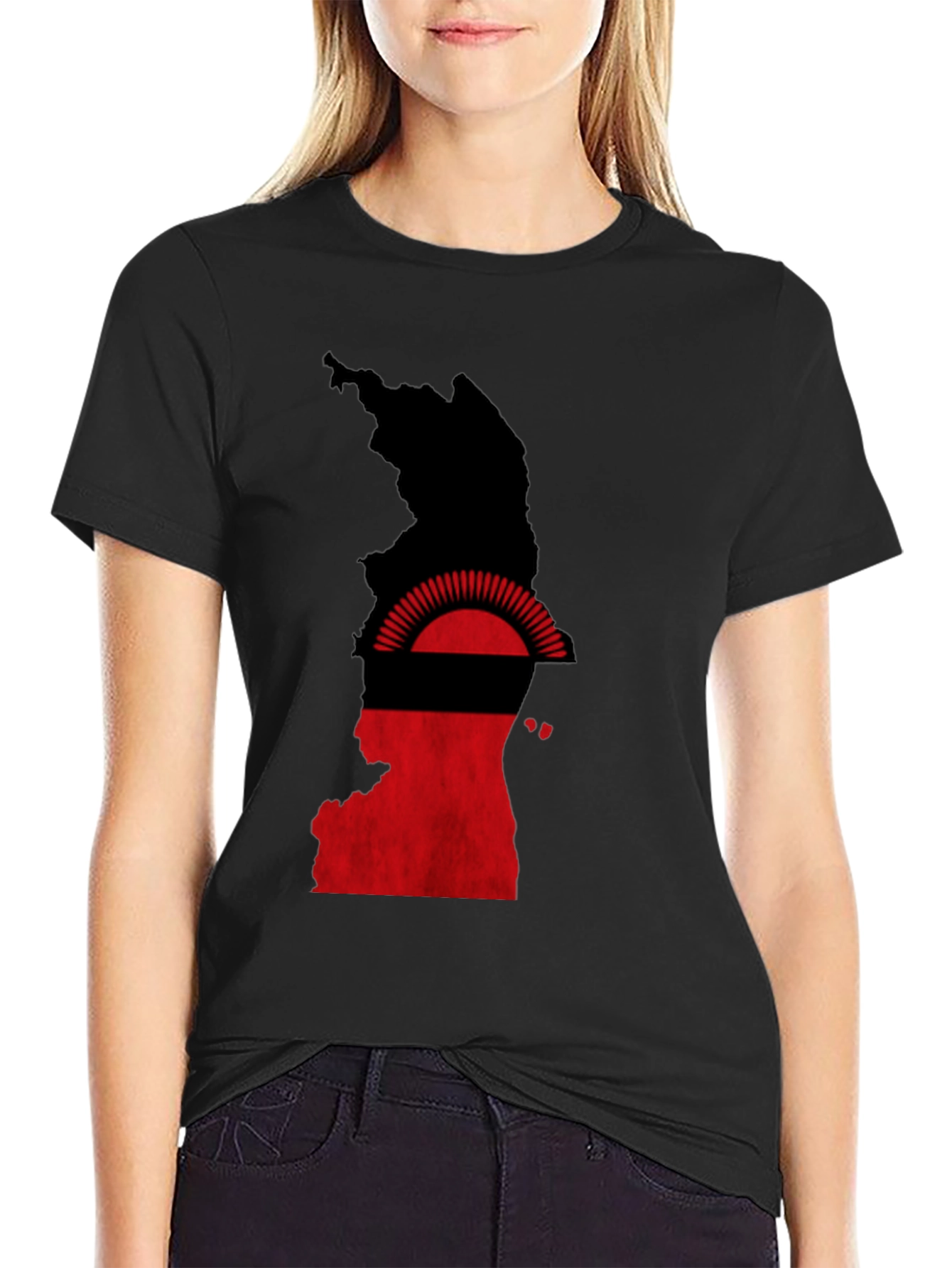 Malawi Flag Graphic T-Shirt