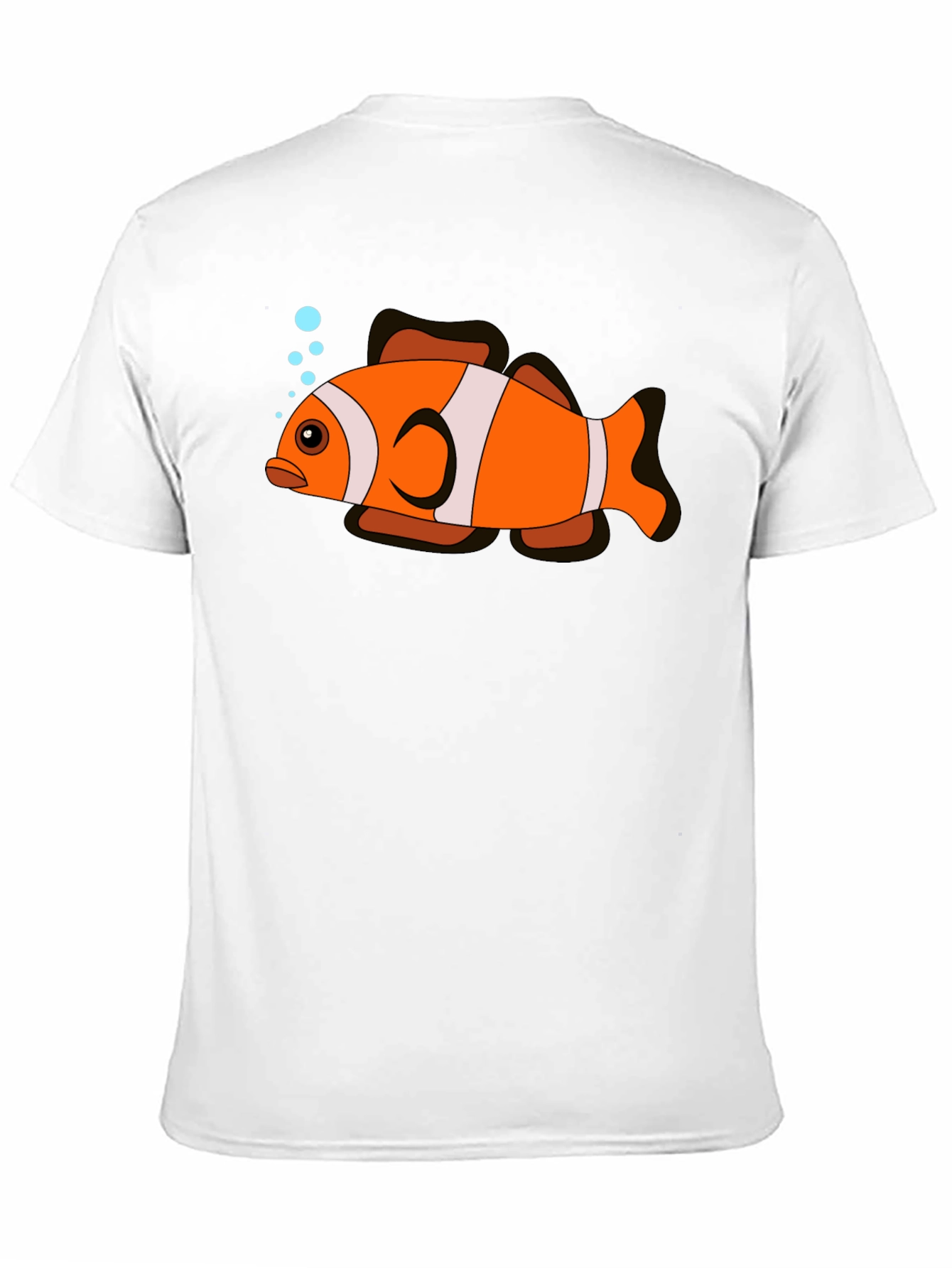 Clownfish Graphic Black T-Shirt