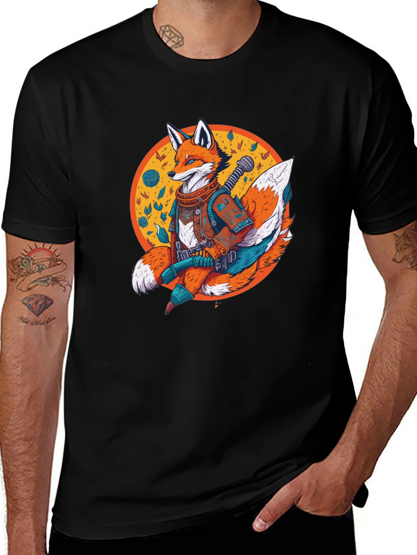 Fox Samurai Graphic Tee