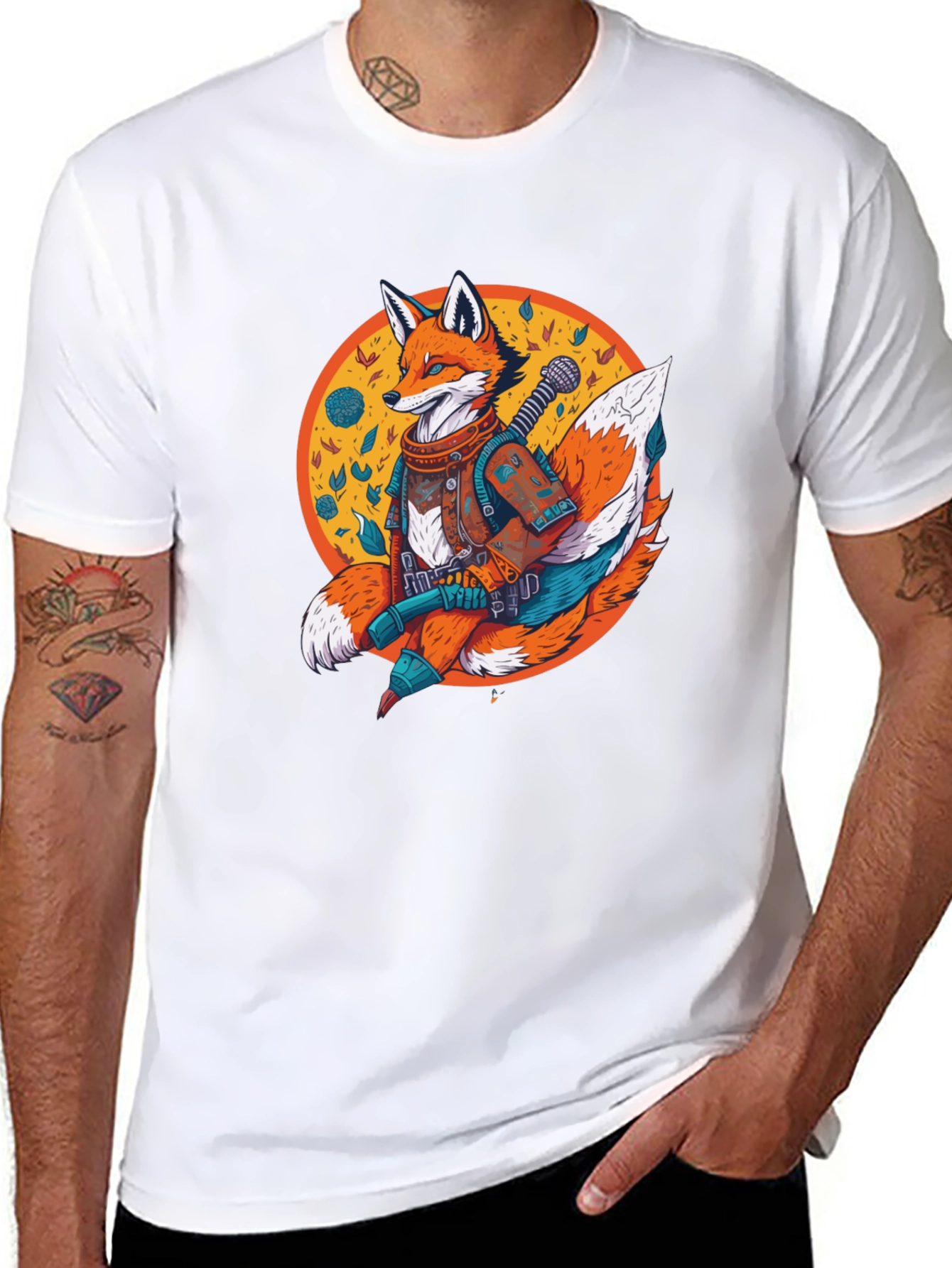 Fox Samurai Graphic Tee