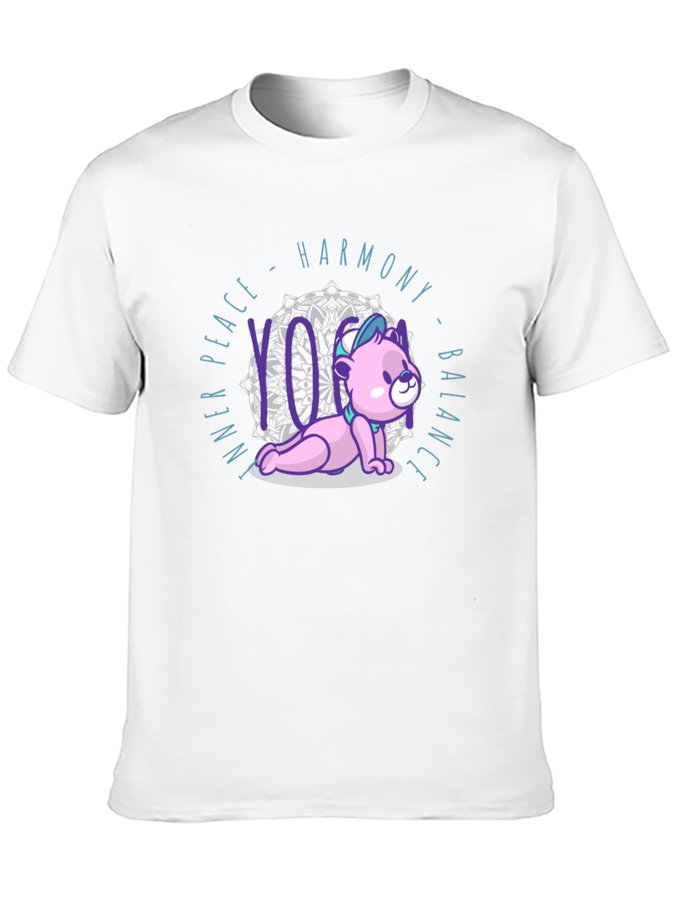 Yoga Bear T-Shirt: Harmony & Balance