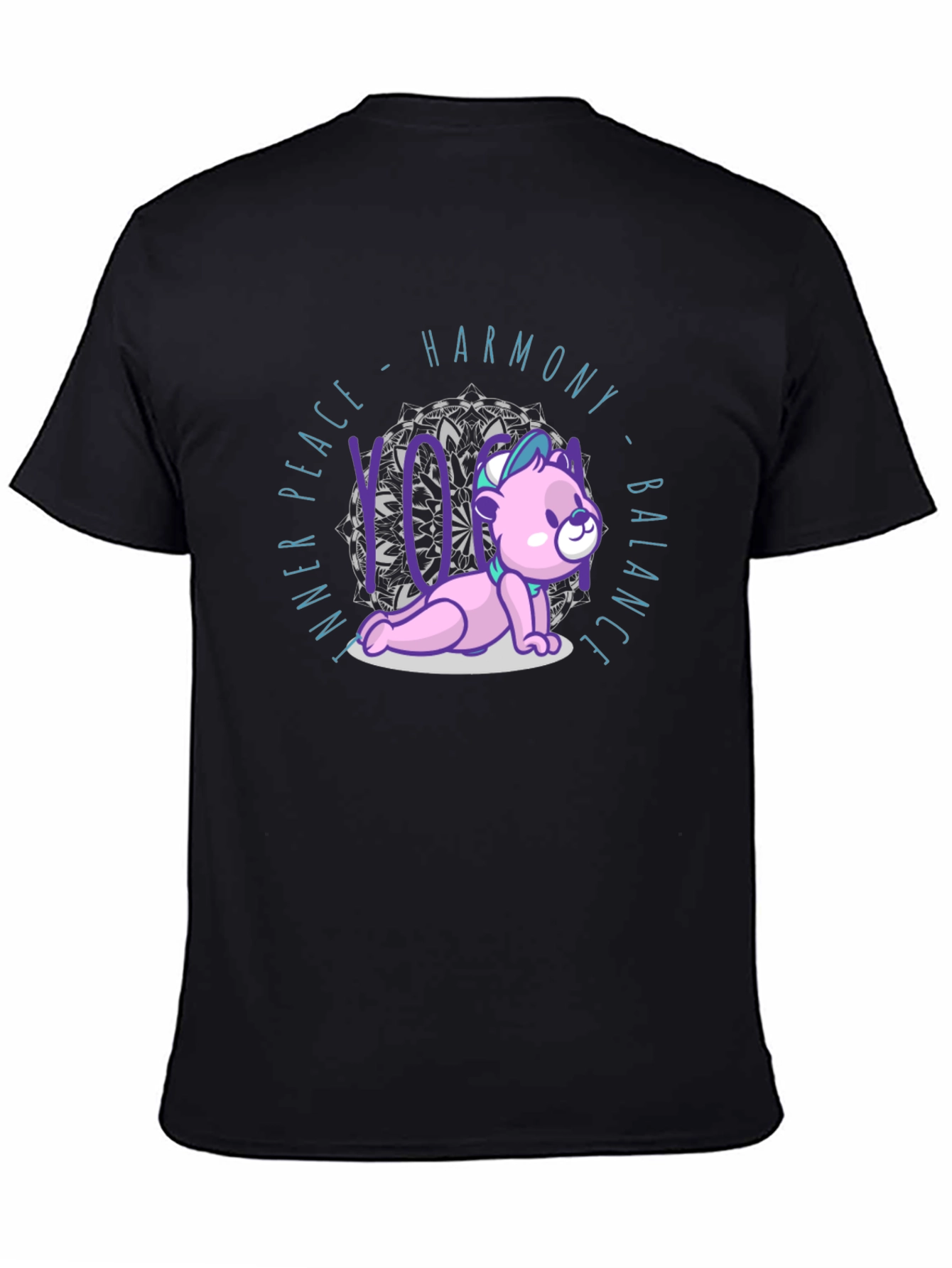 Yoga Bear T-Shirt: Harmony & Balance
