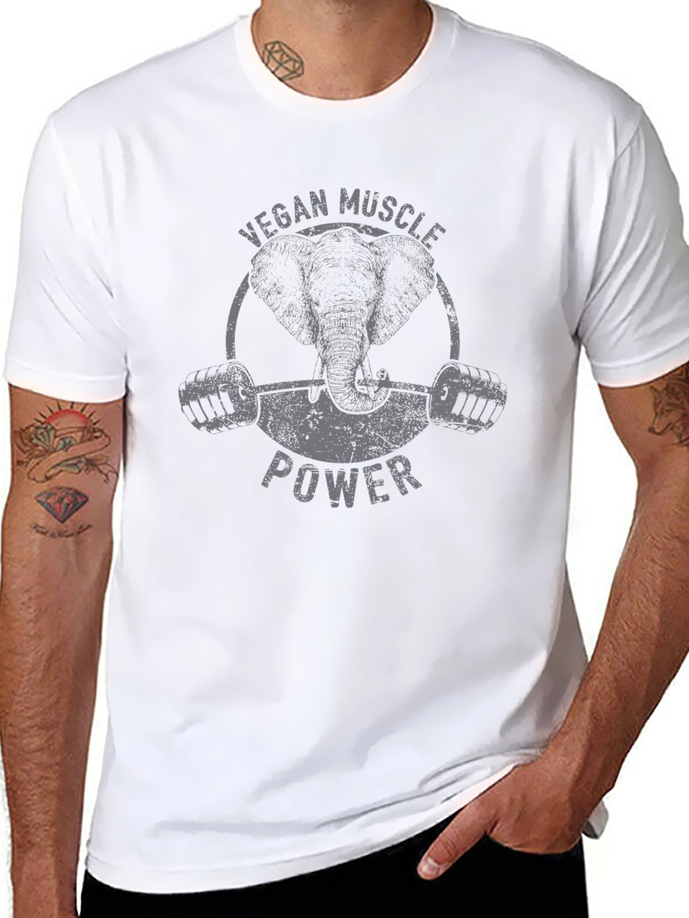 Vegan Muscle Power T-Shirt