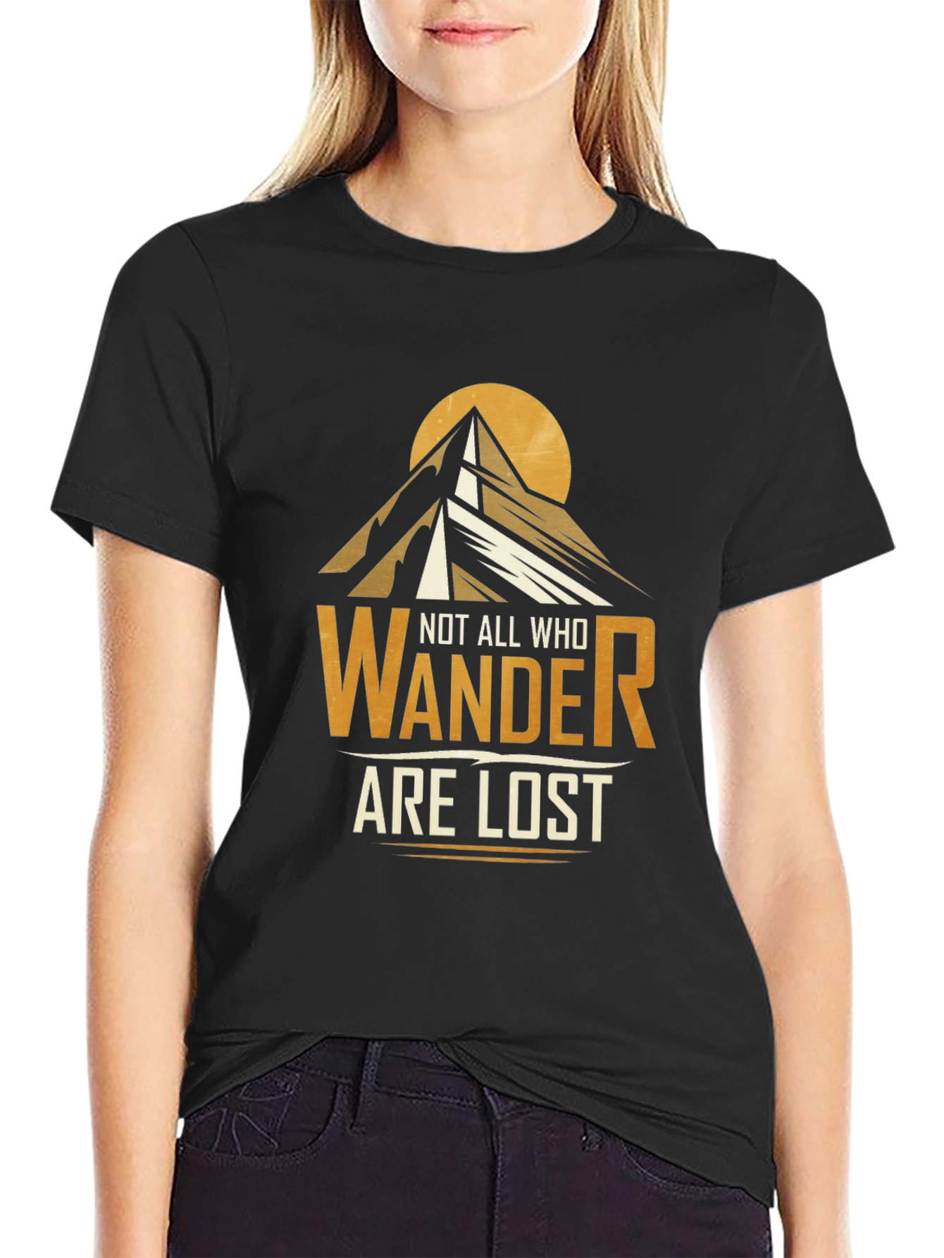 Wanderer Mountain Graphic T-Shirt