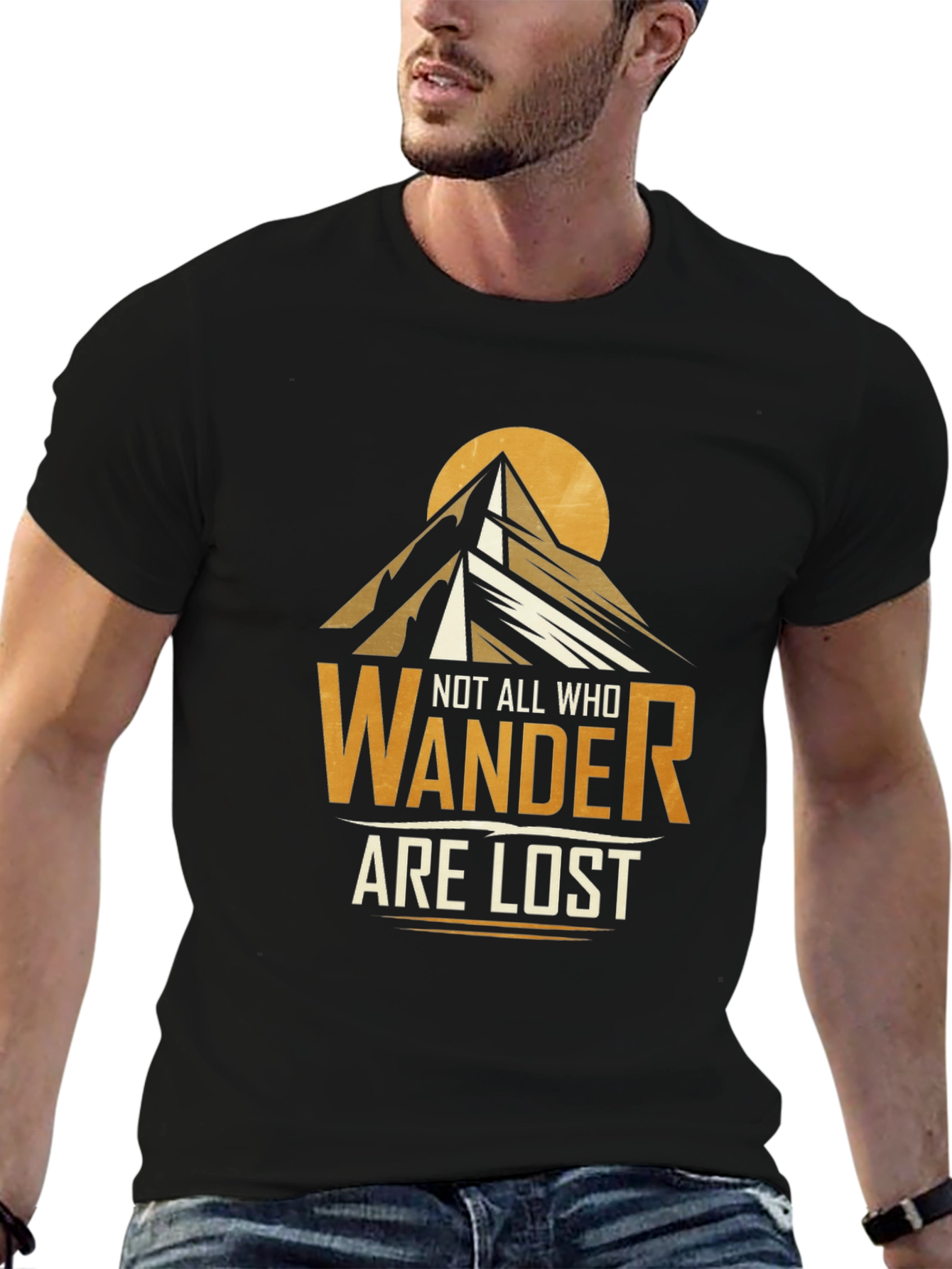 Wanderer Mountain Graphic T-Shirt