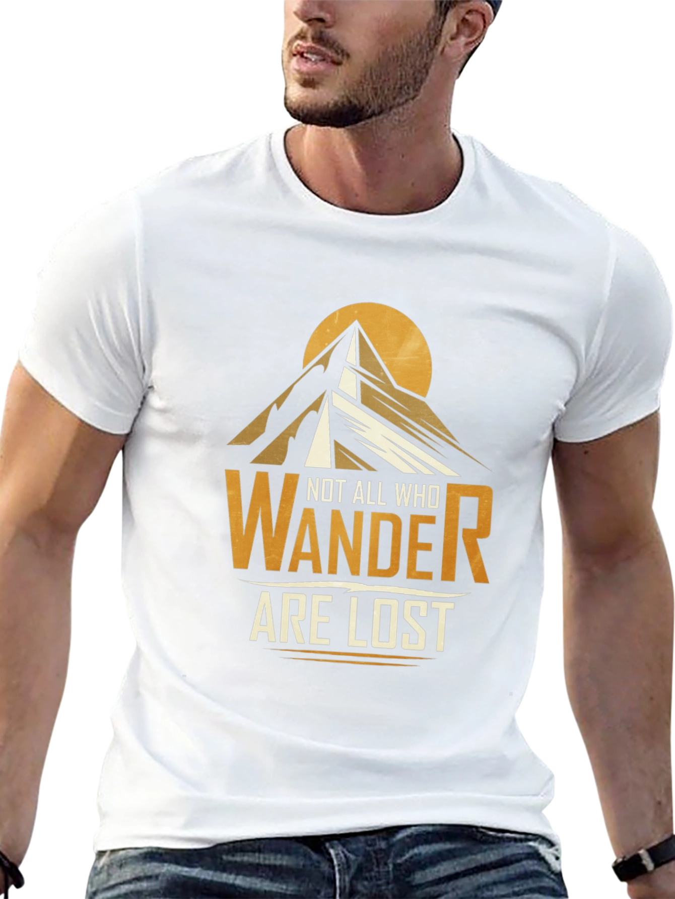 Wanderer Mountain Graphic T-Shirt