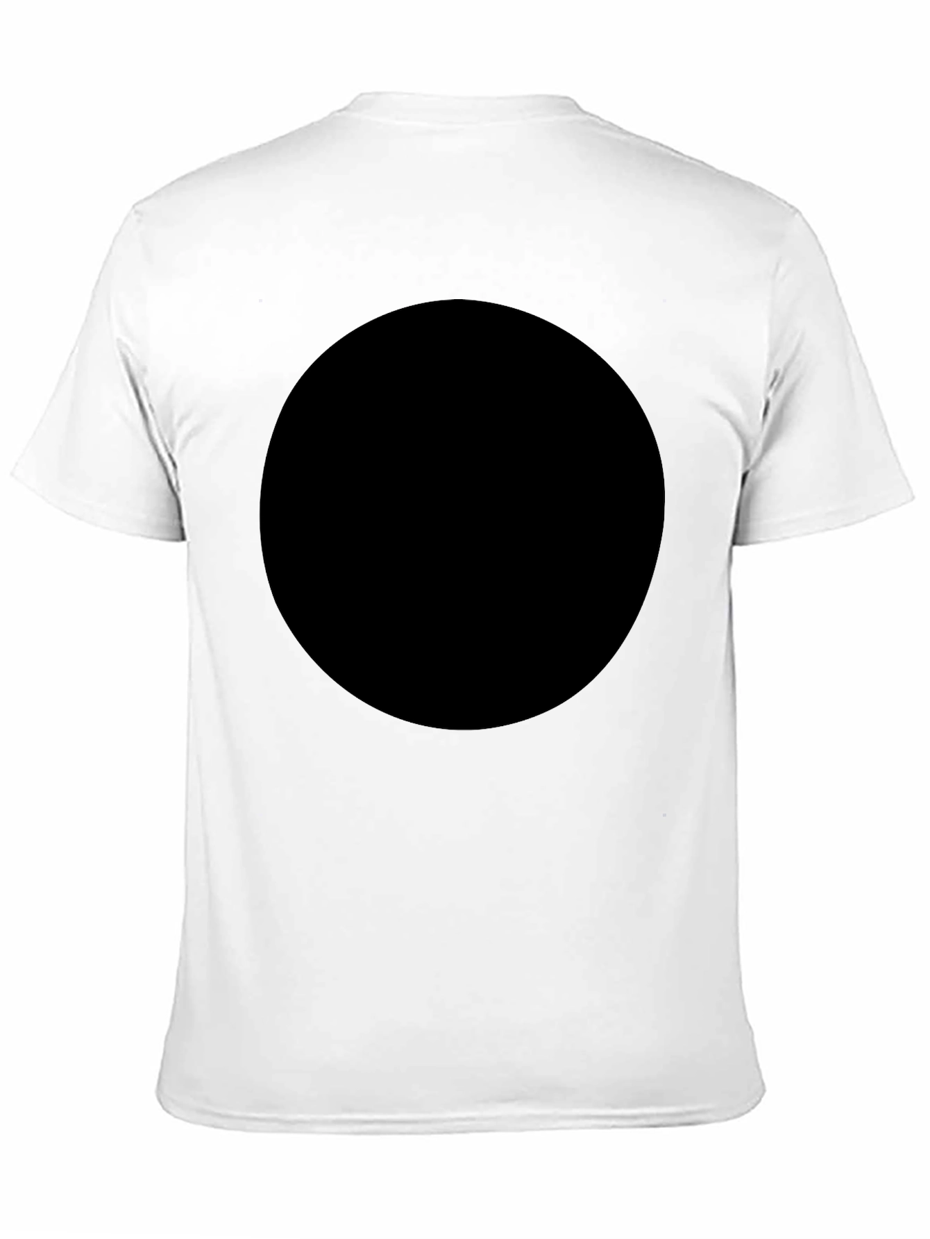 Black Crew Neck Short Sleeve T-Shirt