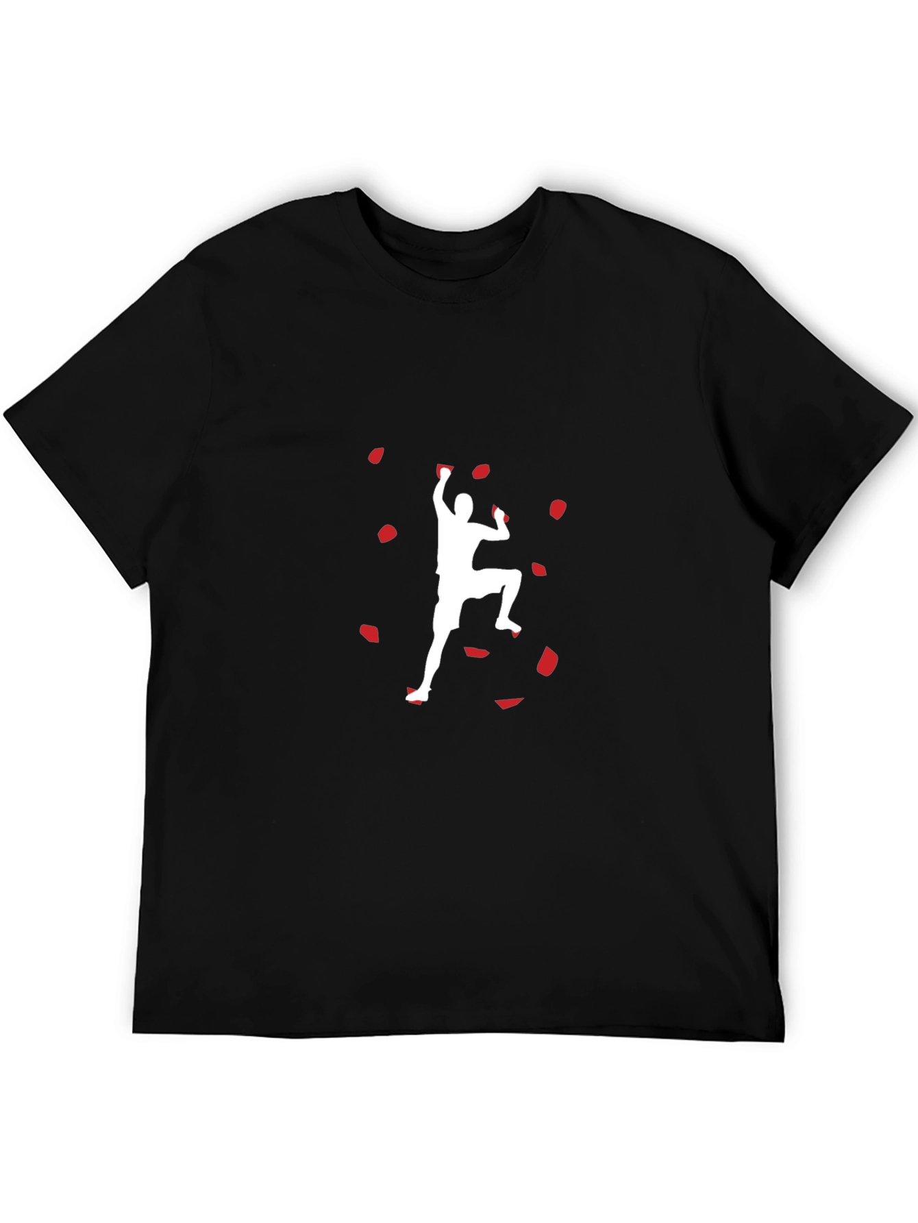Climbing Silhouette Graphic T-Shirt