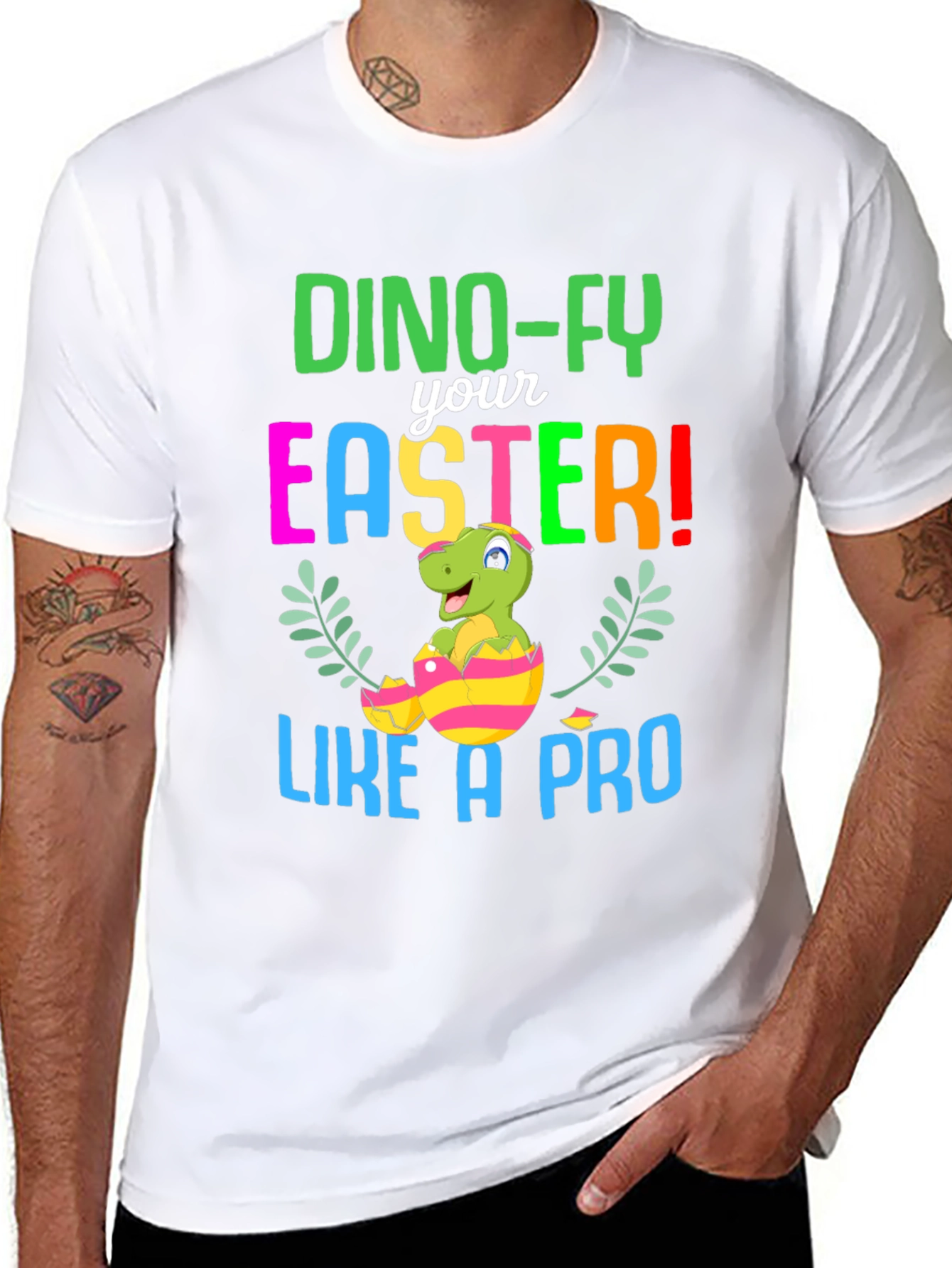 Dino-FY Easter T-Shirt - Dinosaur Easter Egg