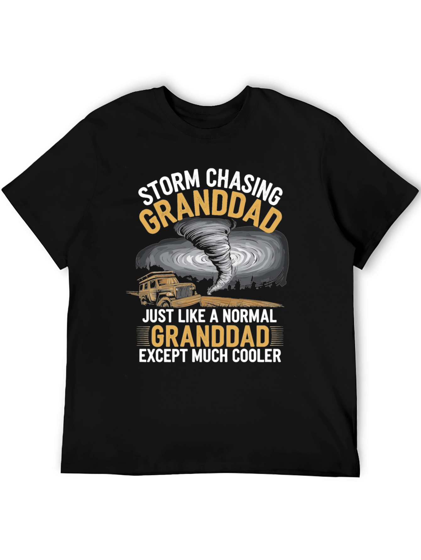 Storm Chasing Granddad Graphic T-Shirt