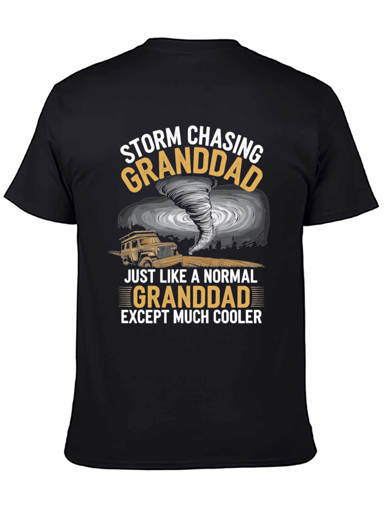 Storm Chasing Granddad Graphic T-Shirt