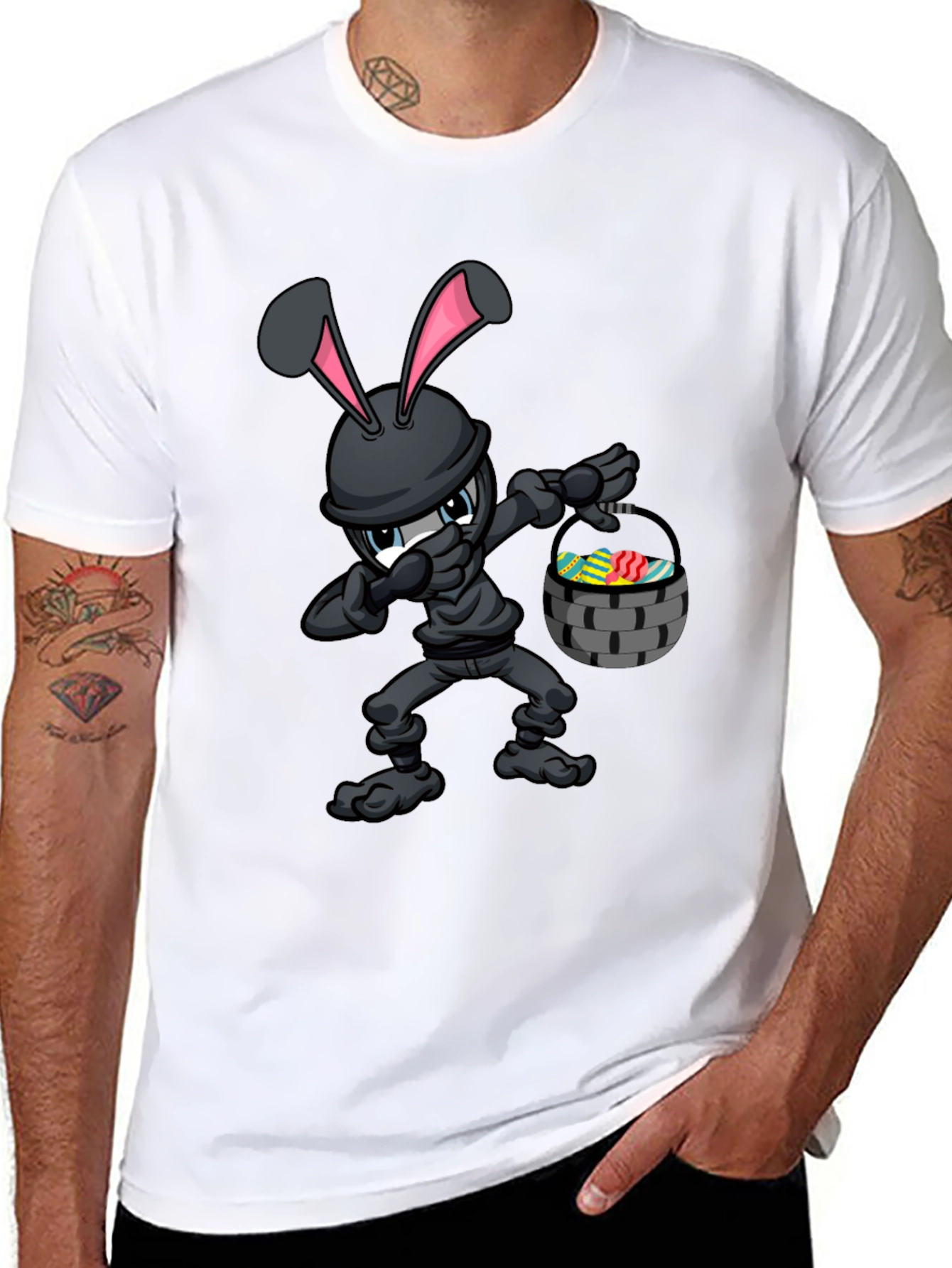 Ninja Easter Bunny T-Shirt