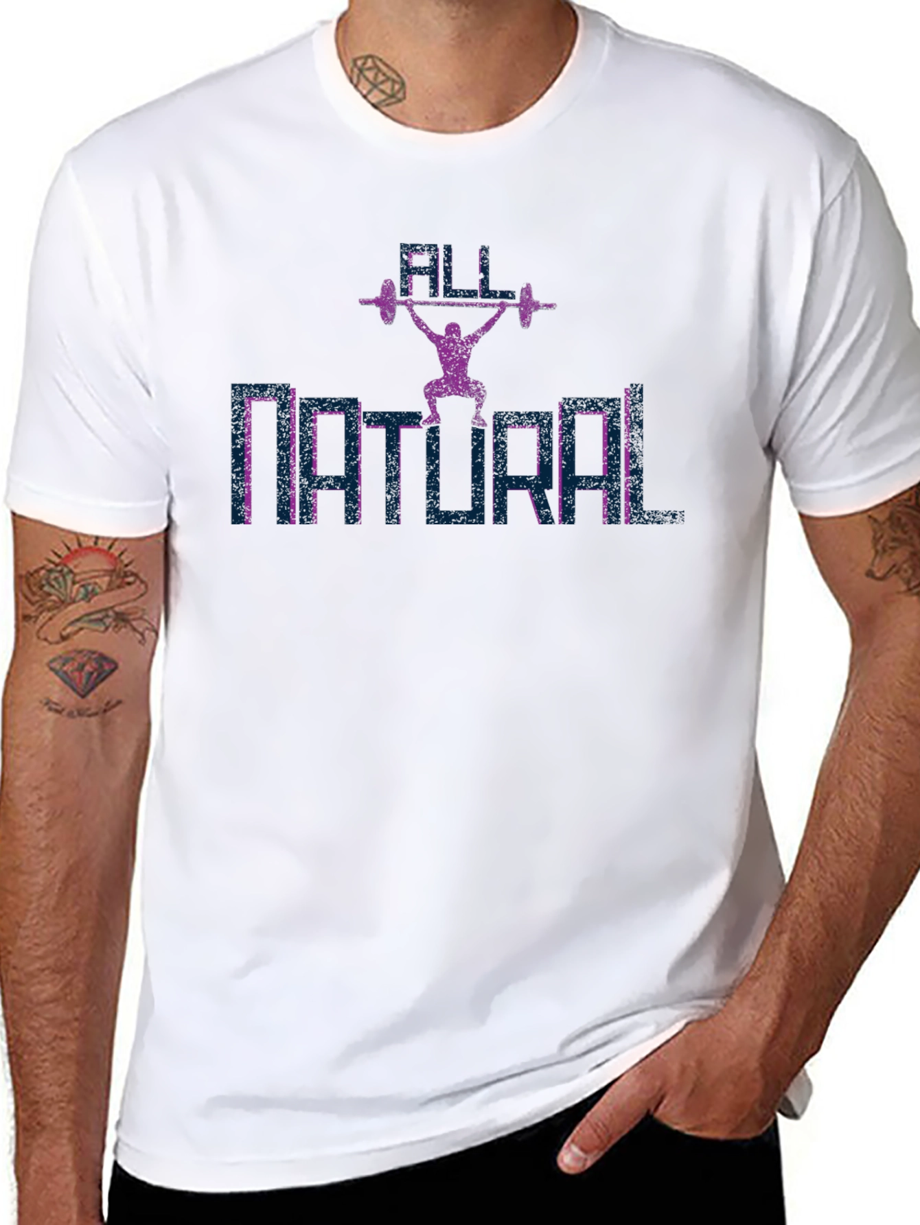 All Natural Gym T-Shirt
