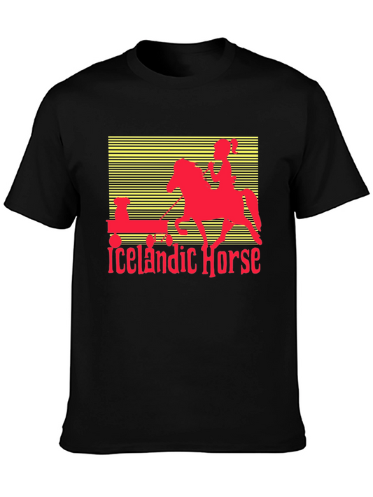 Icelandic Horse Graphic T-Shirt