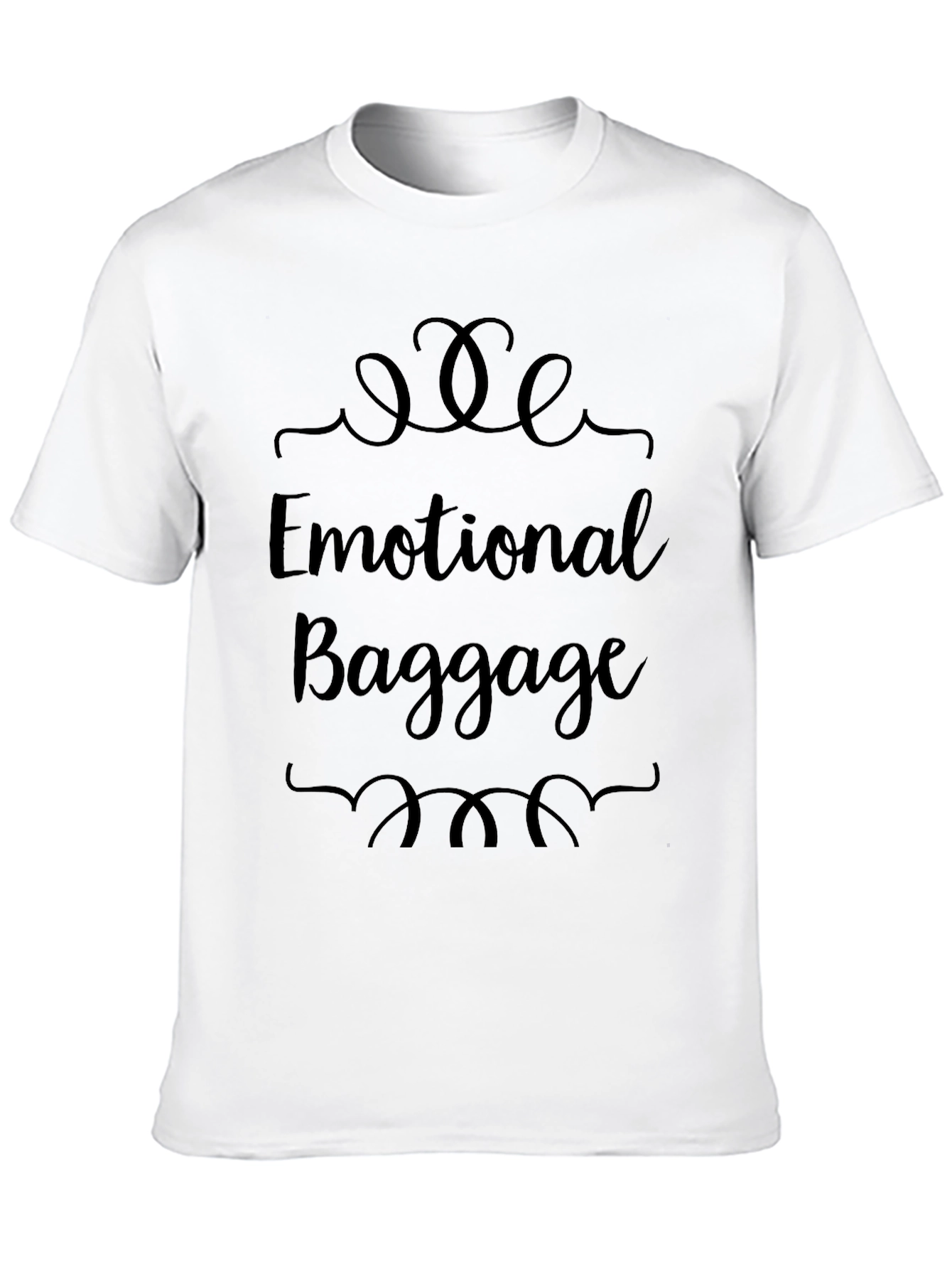 Emotional Baggage T-Shirt - Quirky Slogan Tee