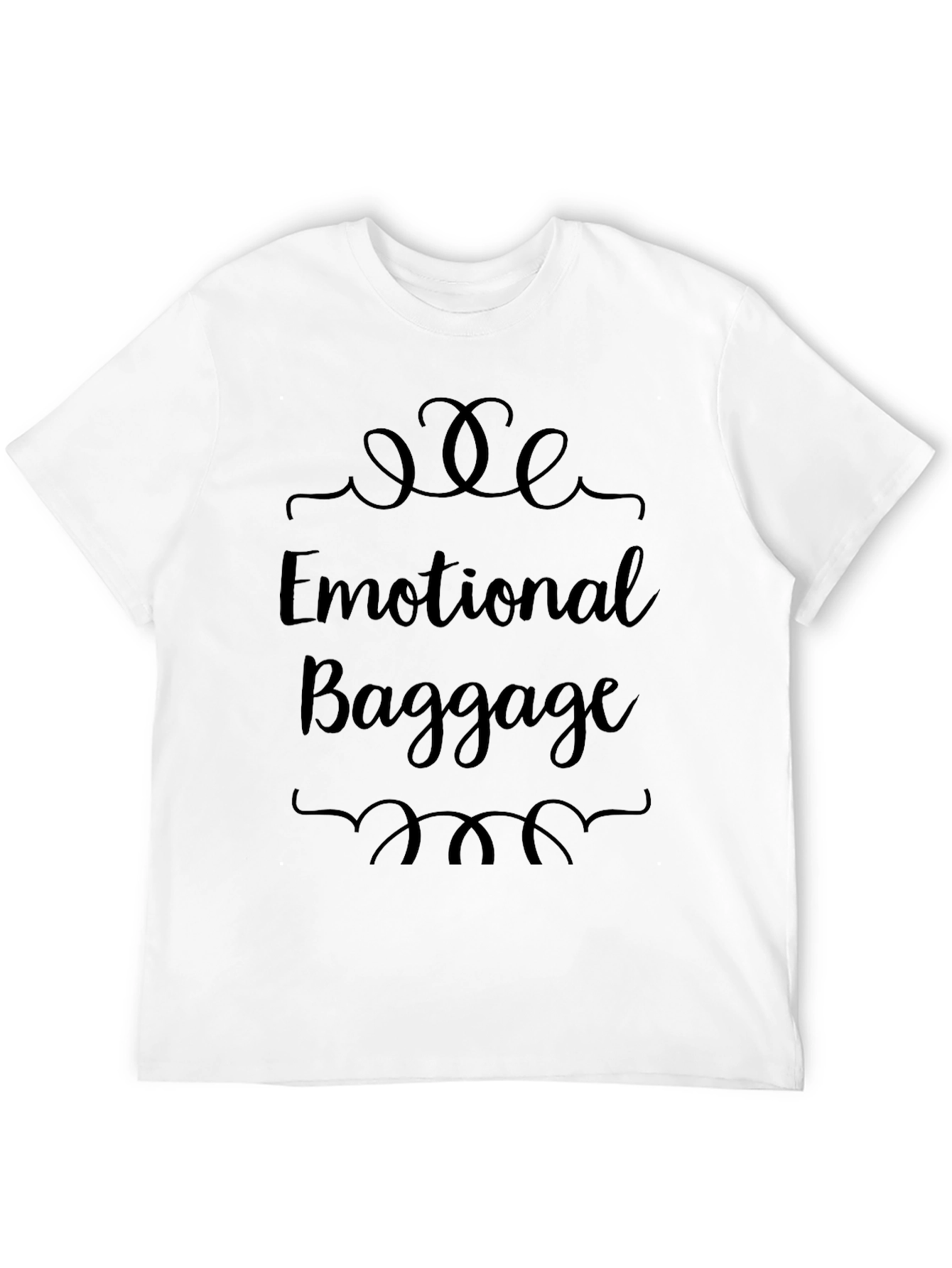 Emotional Baggage T-Shirt - Quirky Slogan Tee