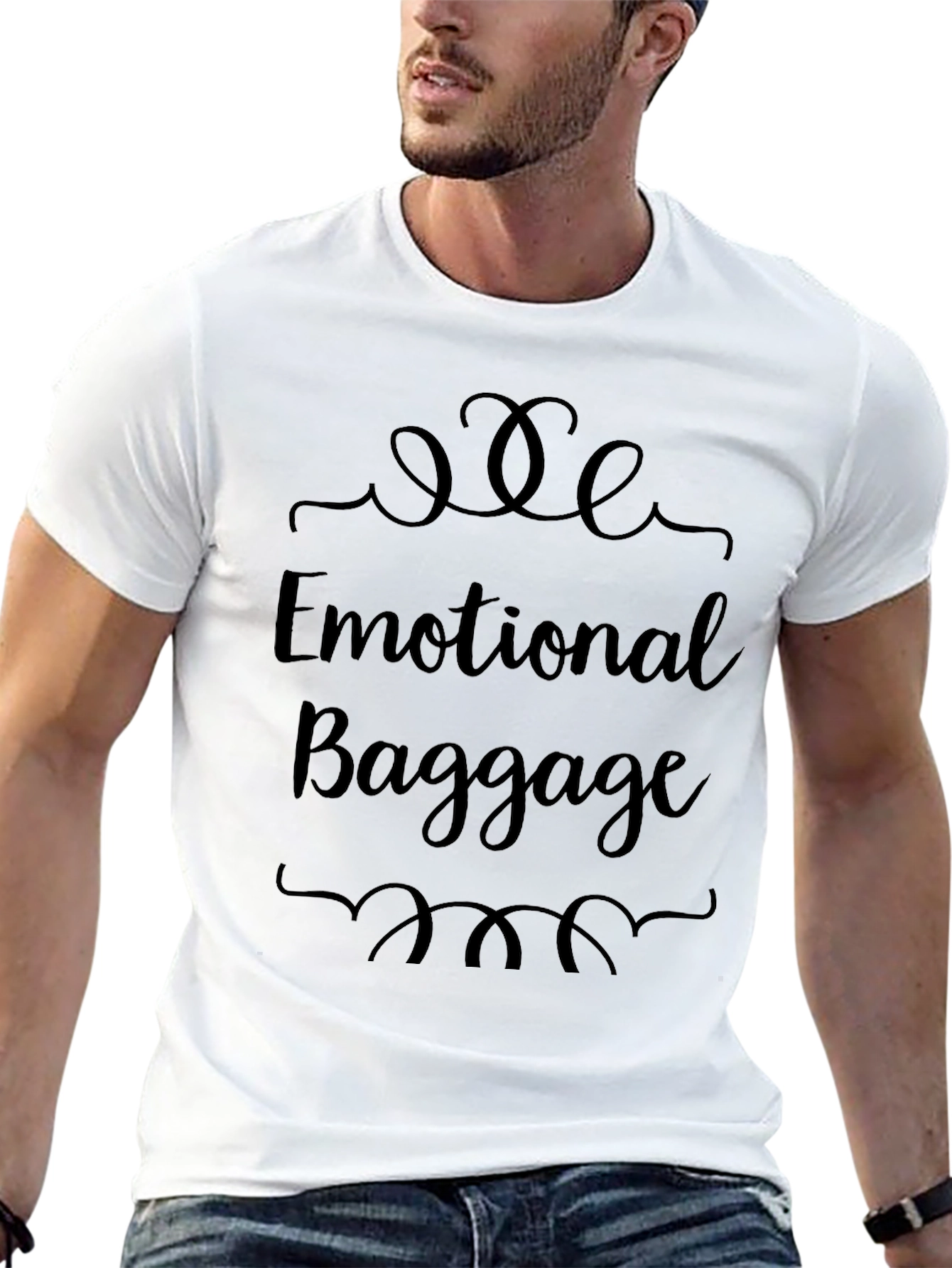 Emotional Baggage T-Shirt - Quirky Slogan Tee