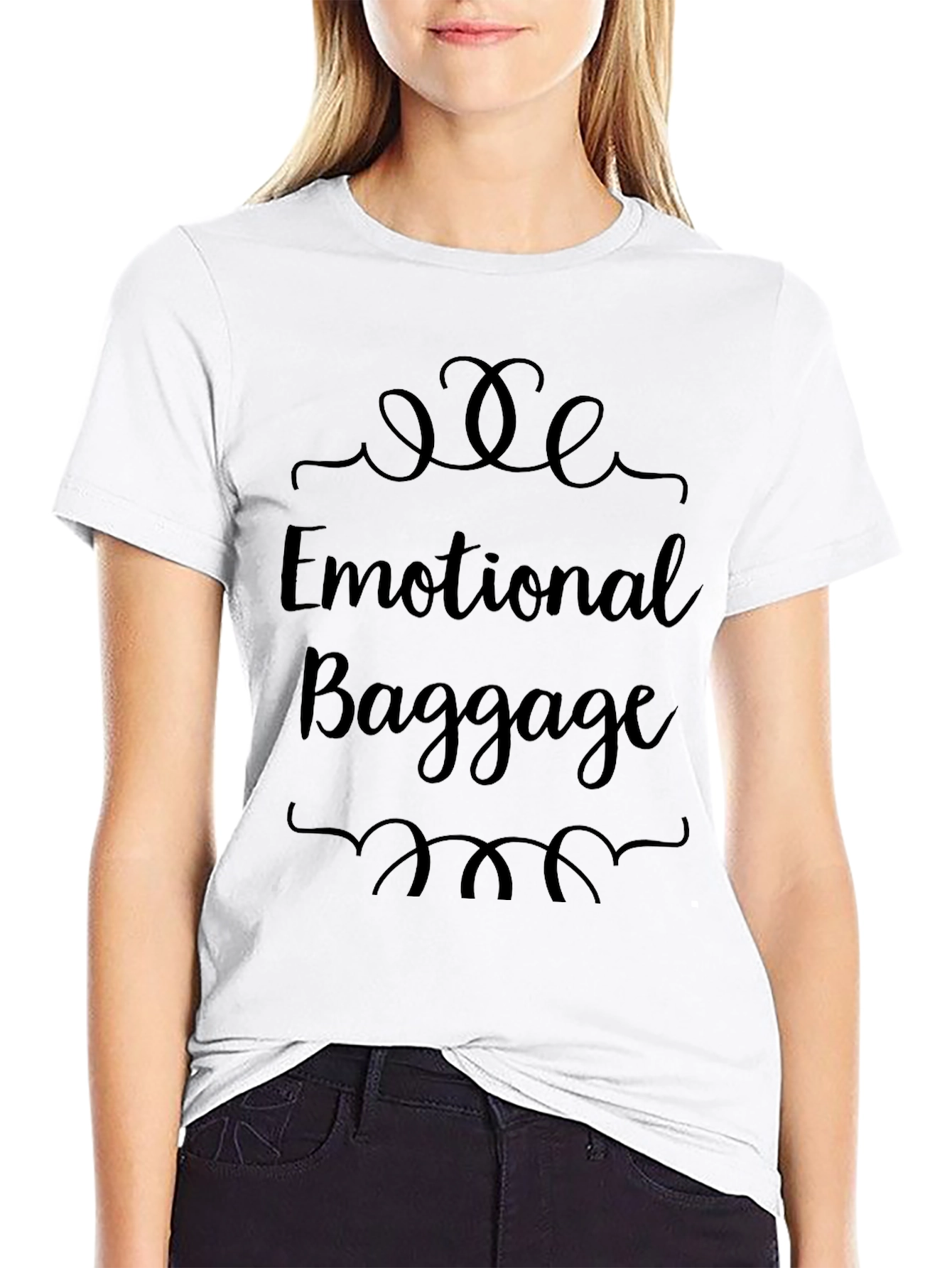 Emotional Baggage T-Shirt - Quirky Slogan Tee