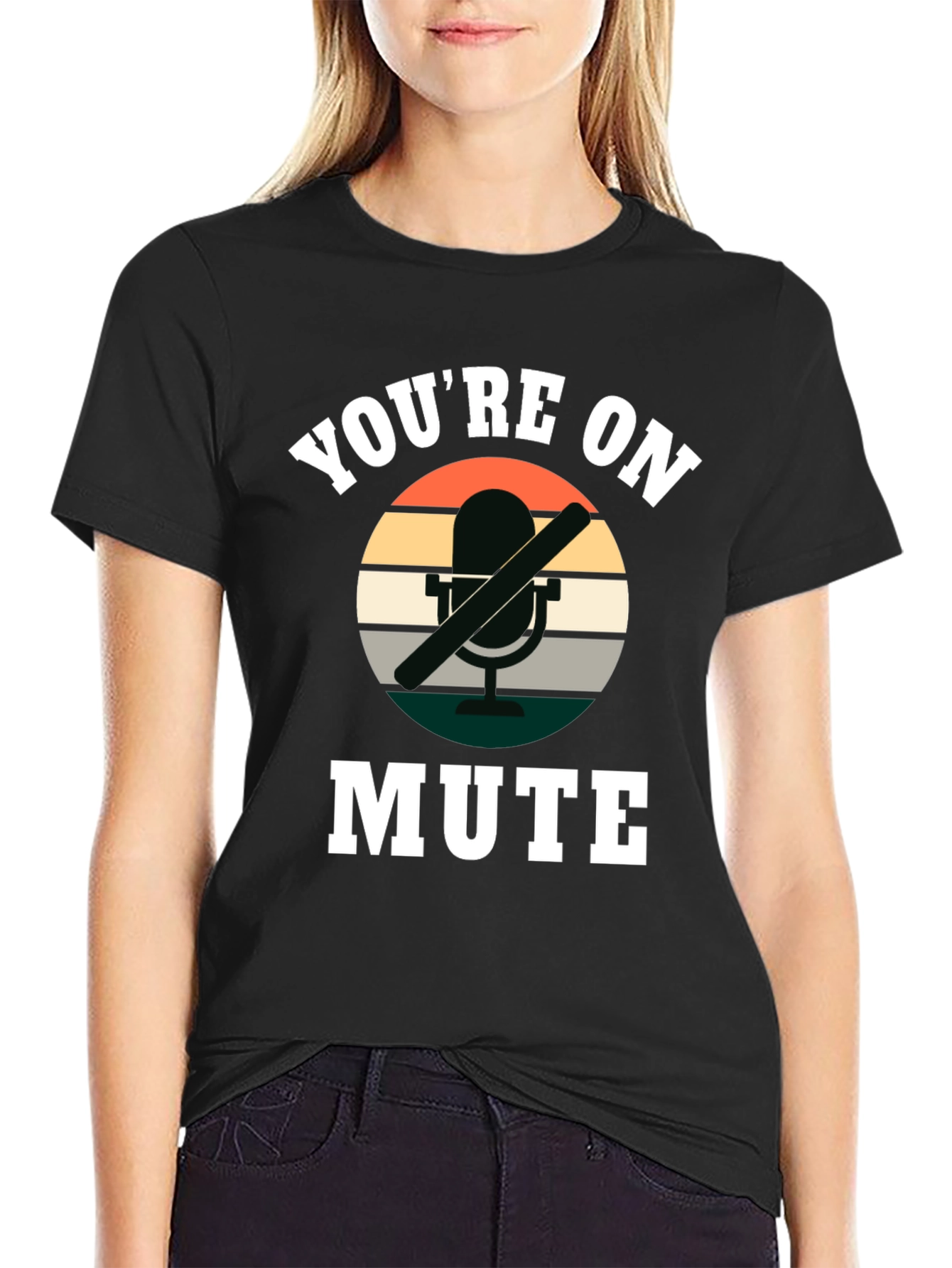 Youre On Mute T-Shirt - Funny Retro Style Tee
