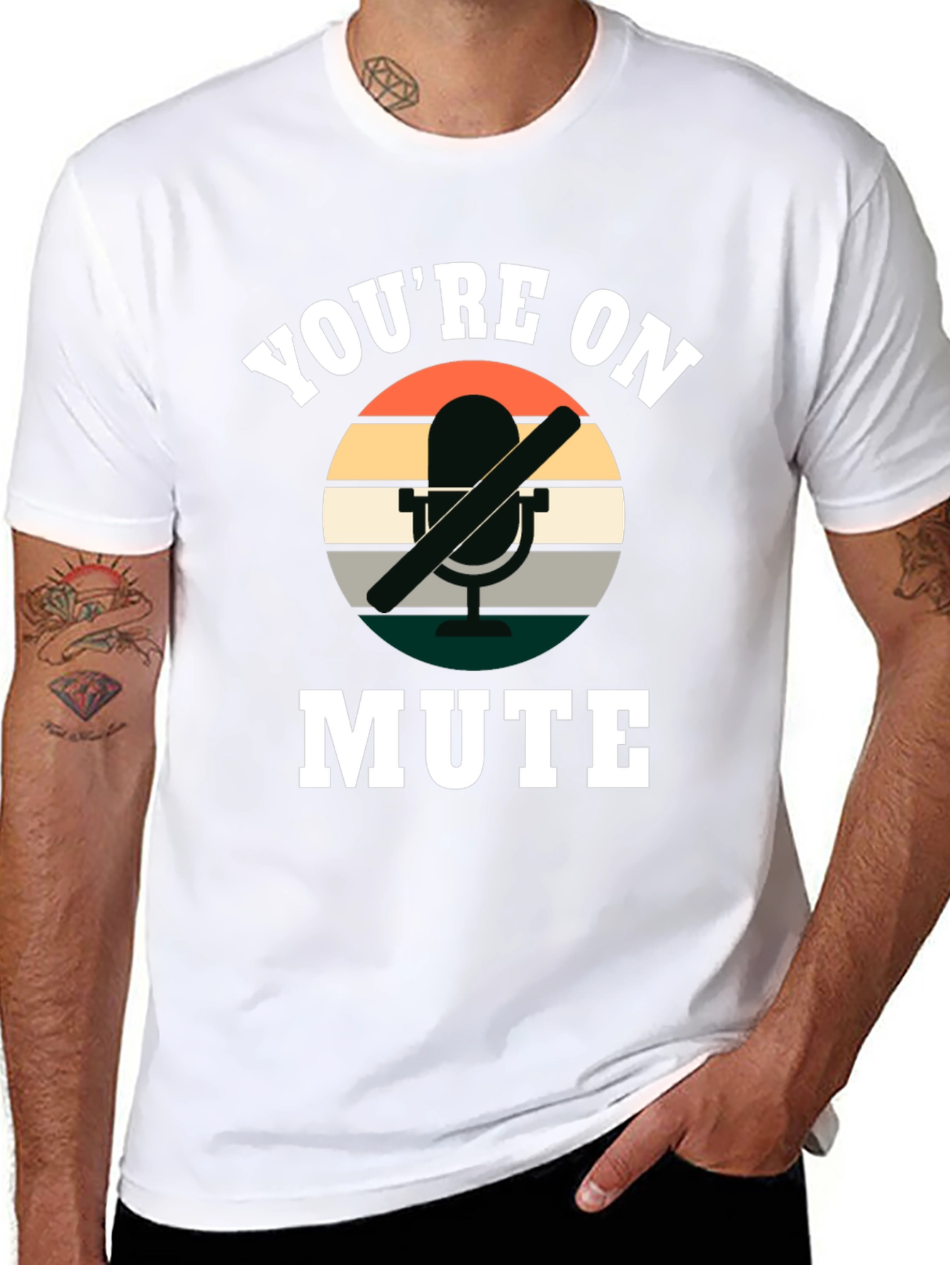 Youre On Mute T-Shirt - Funny Retro Style Tee