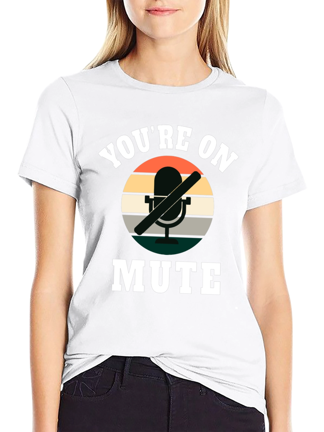 Youre On Mute T-Shirt - Funny Retro Style Tee