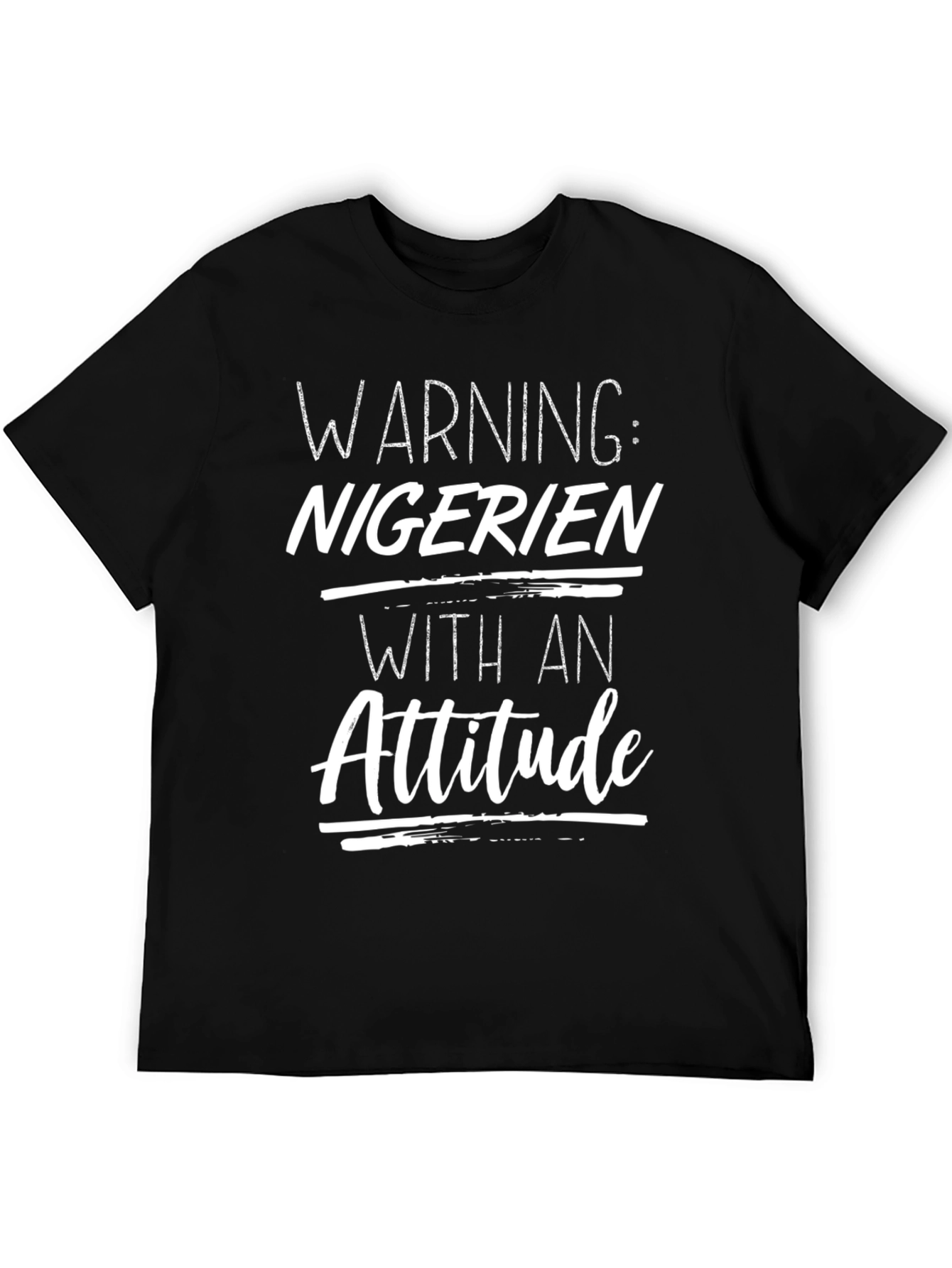 Nigerian with an Attitude Graphic Tee