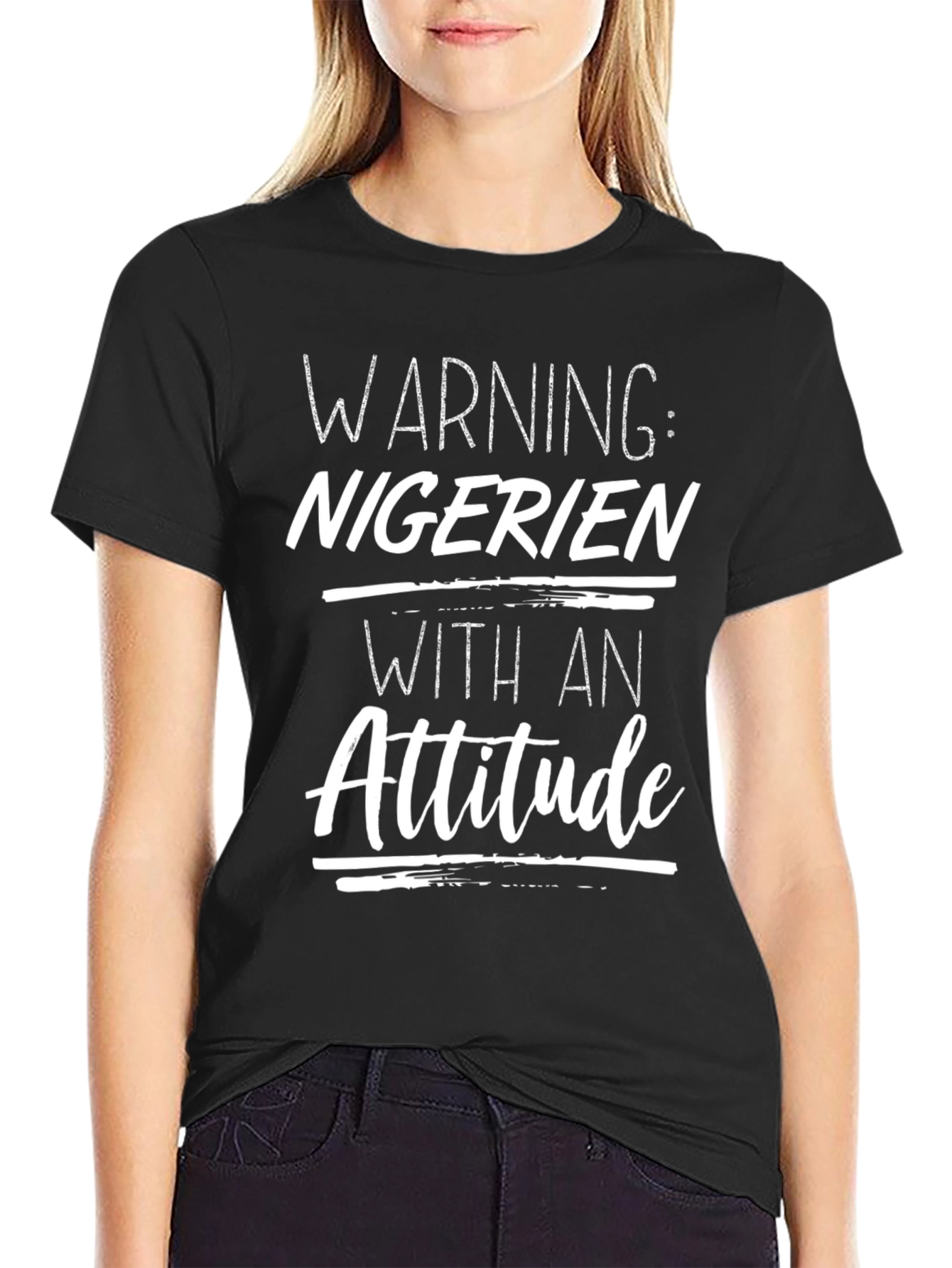 Nigerian with an Attitude Graphic Tee