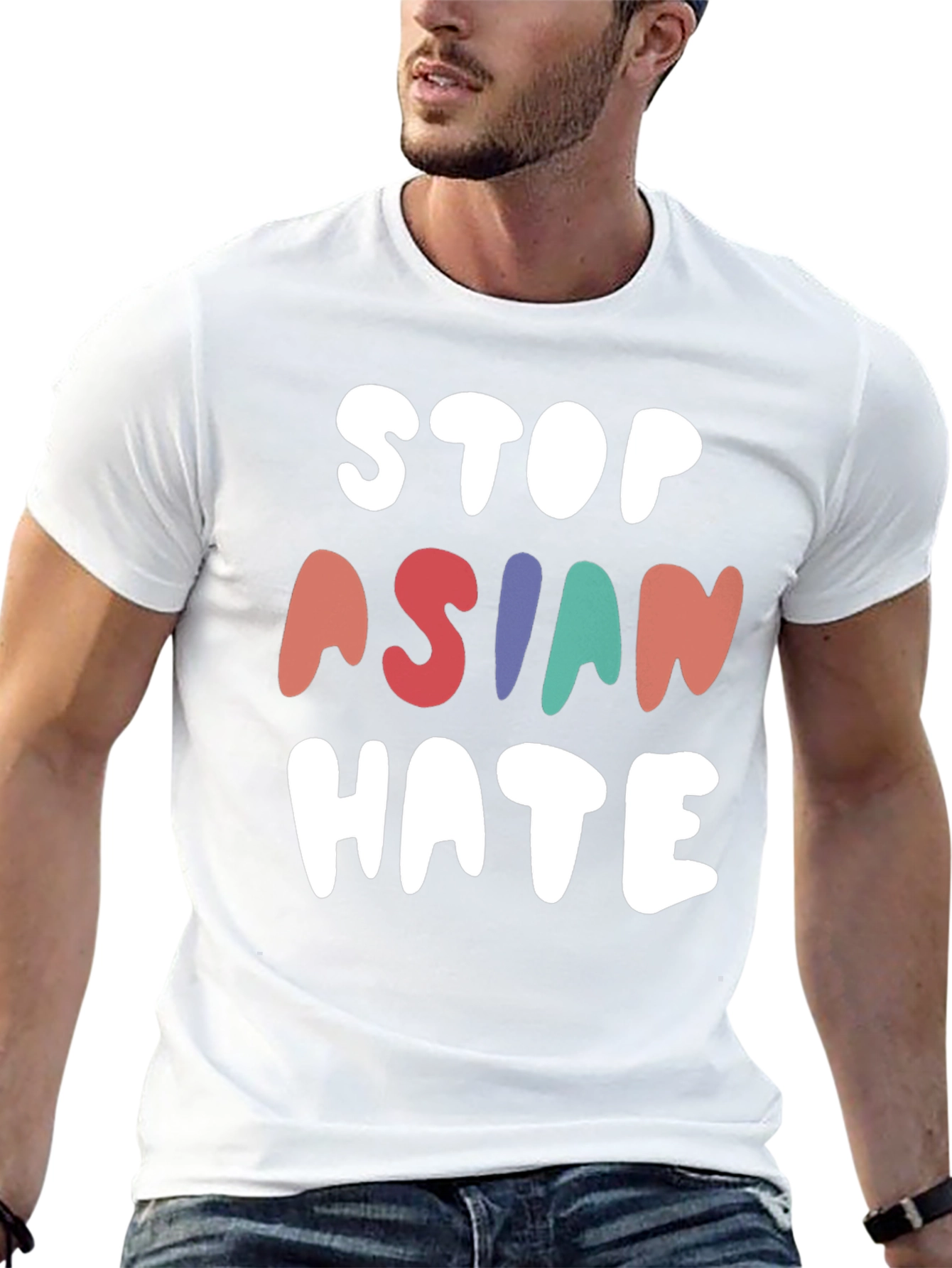 Stop Asian Hate Graphic Tee - Unisex