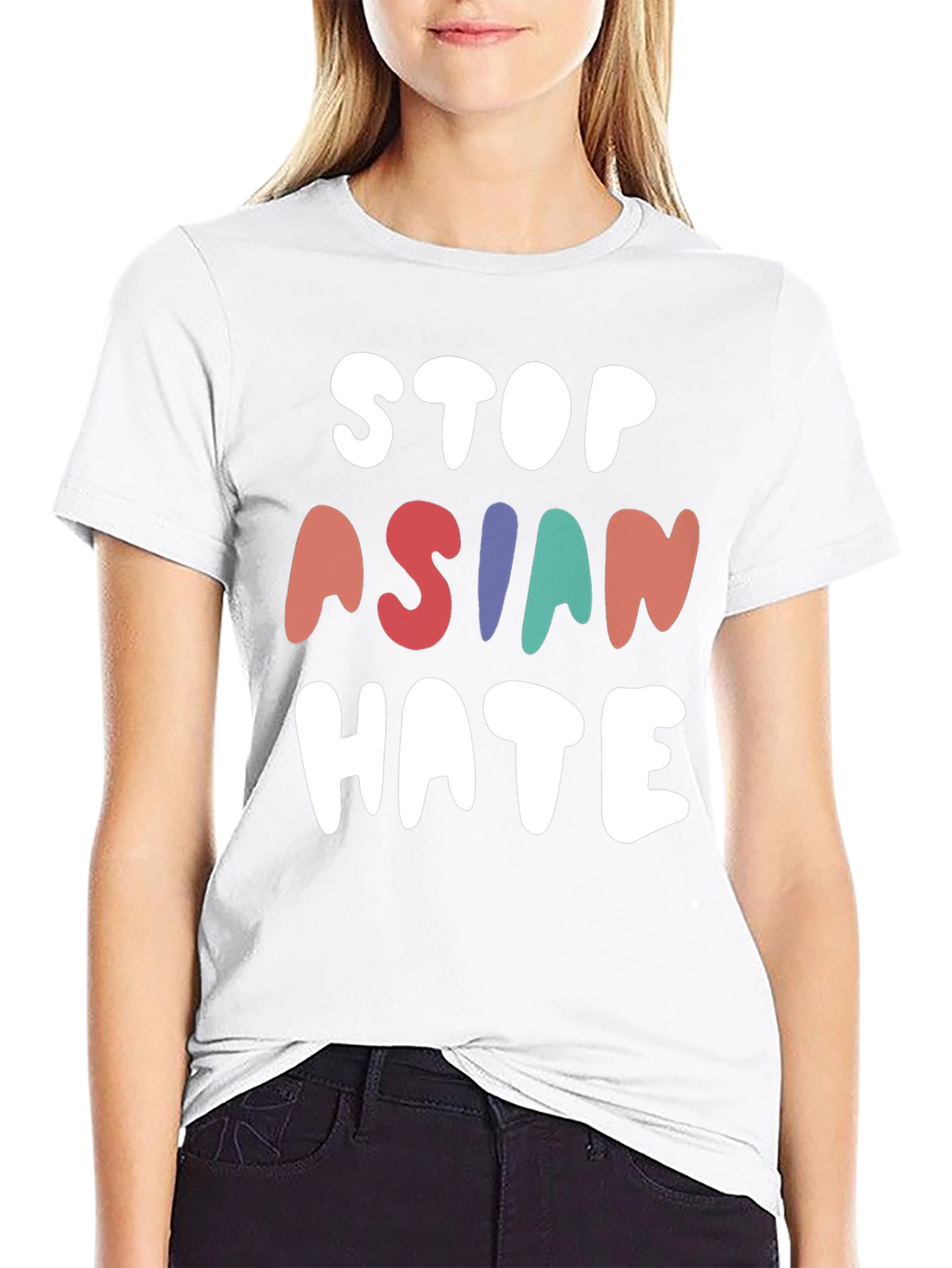 Stop Asian Hate Graphic Tee - Unisex
