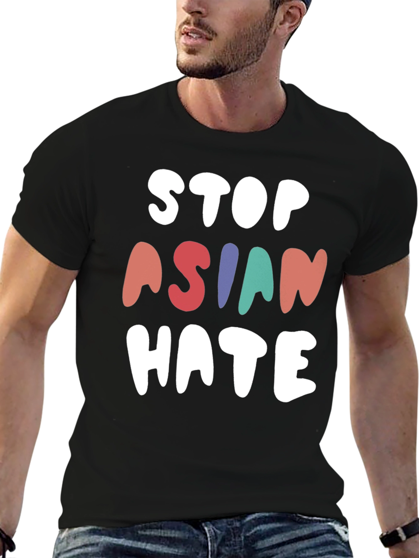 Stop Asian Hate Graphic Tee - Unisex