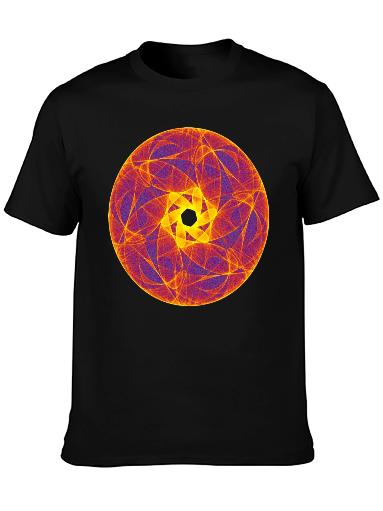Abstract Geometric Circle Graphic T-Shirt