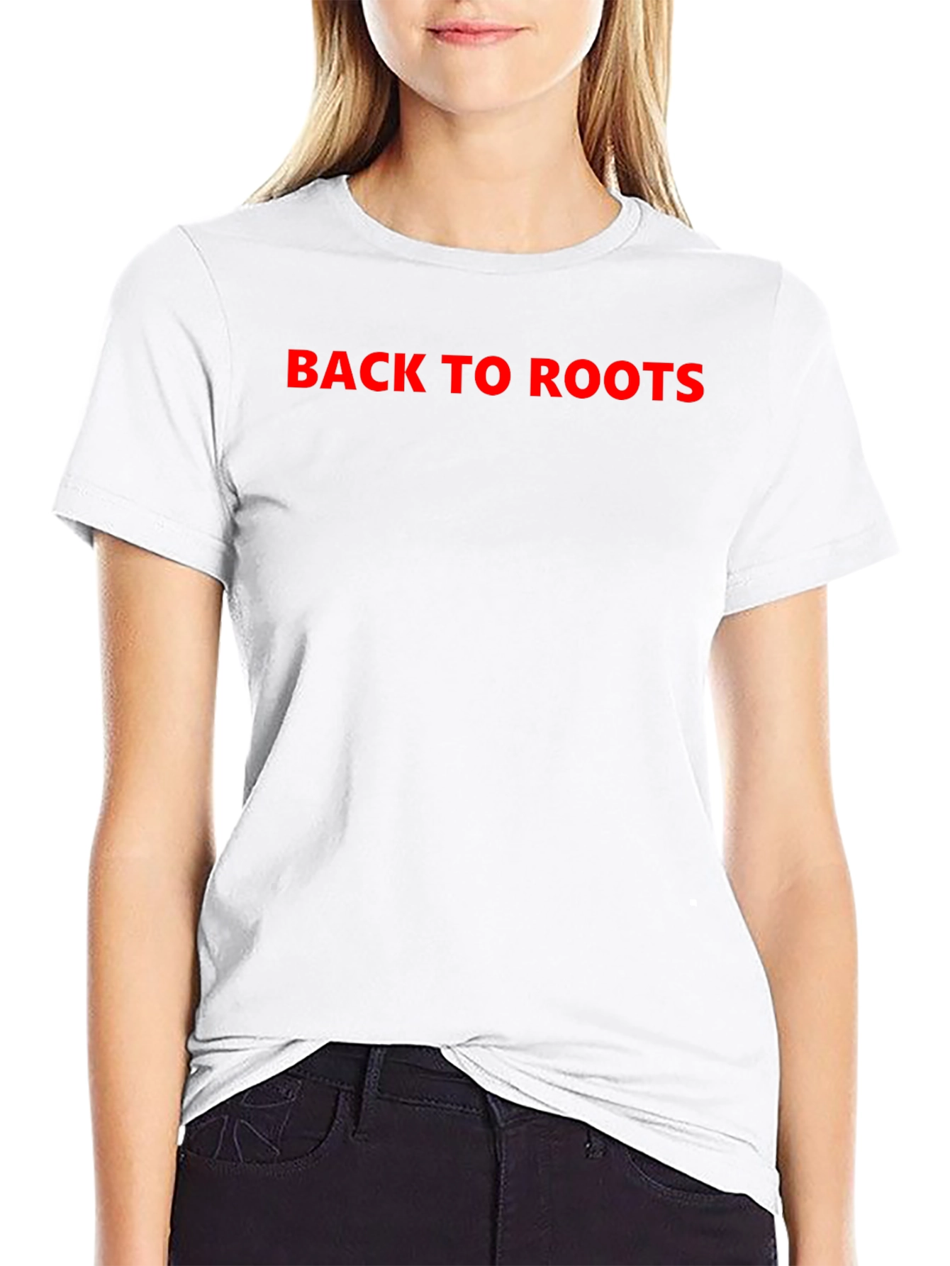 Back to Roots Black T-Shirt