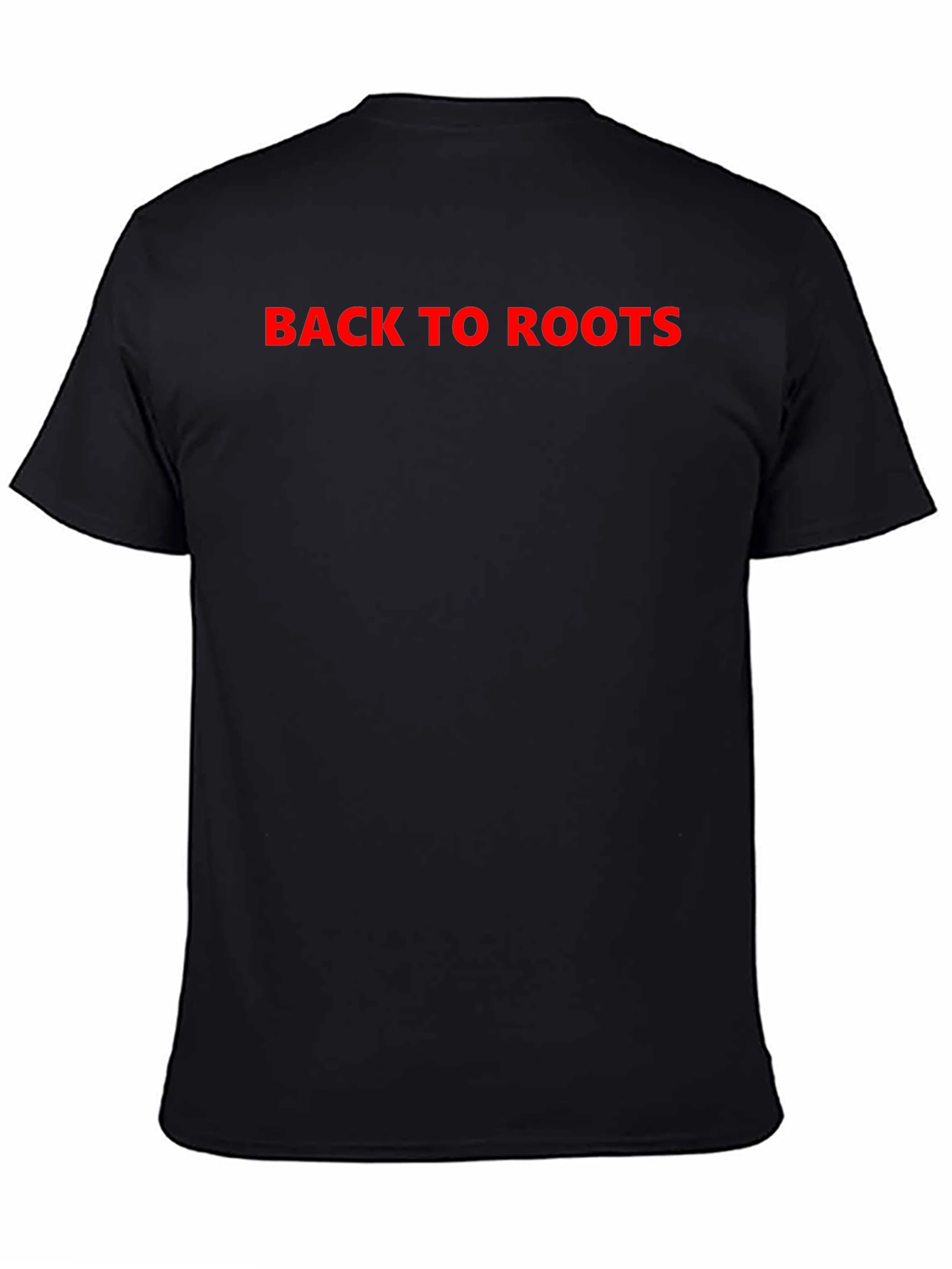 Back to Roots Black T-Shirt