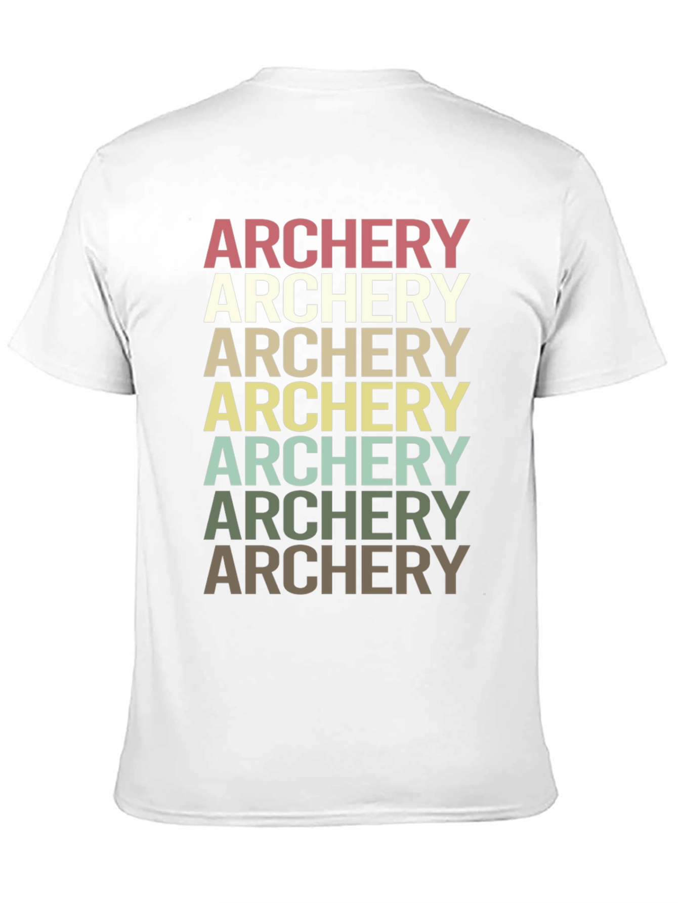 Retro Archery Graphic Tee - Unisex Black T-Shirt