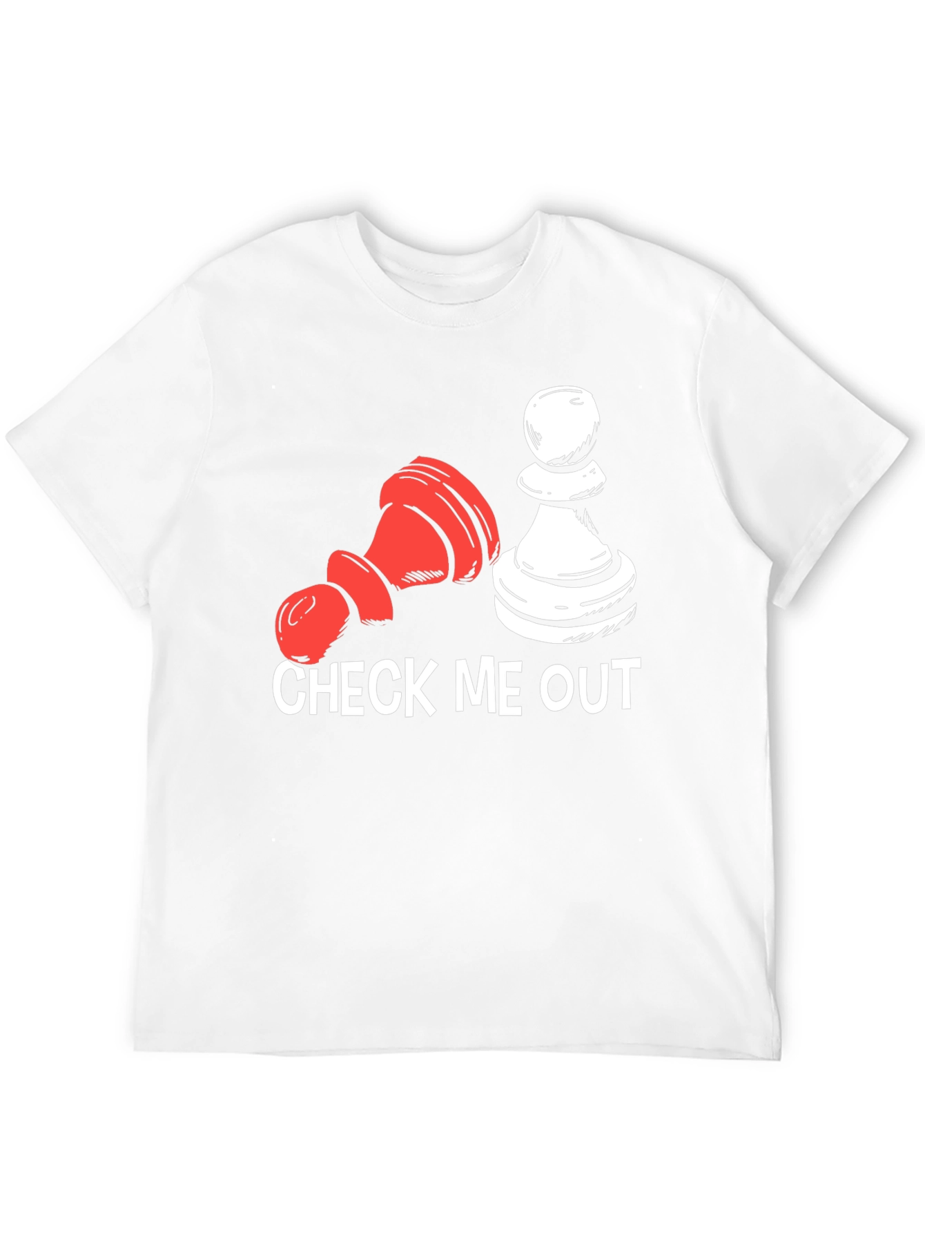 Check Me Out Chess T-Shirt - Black