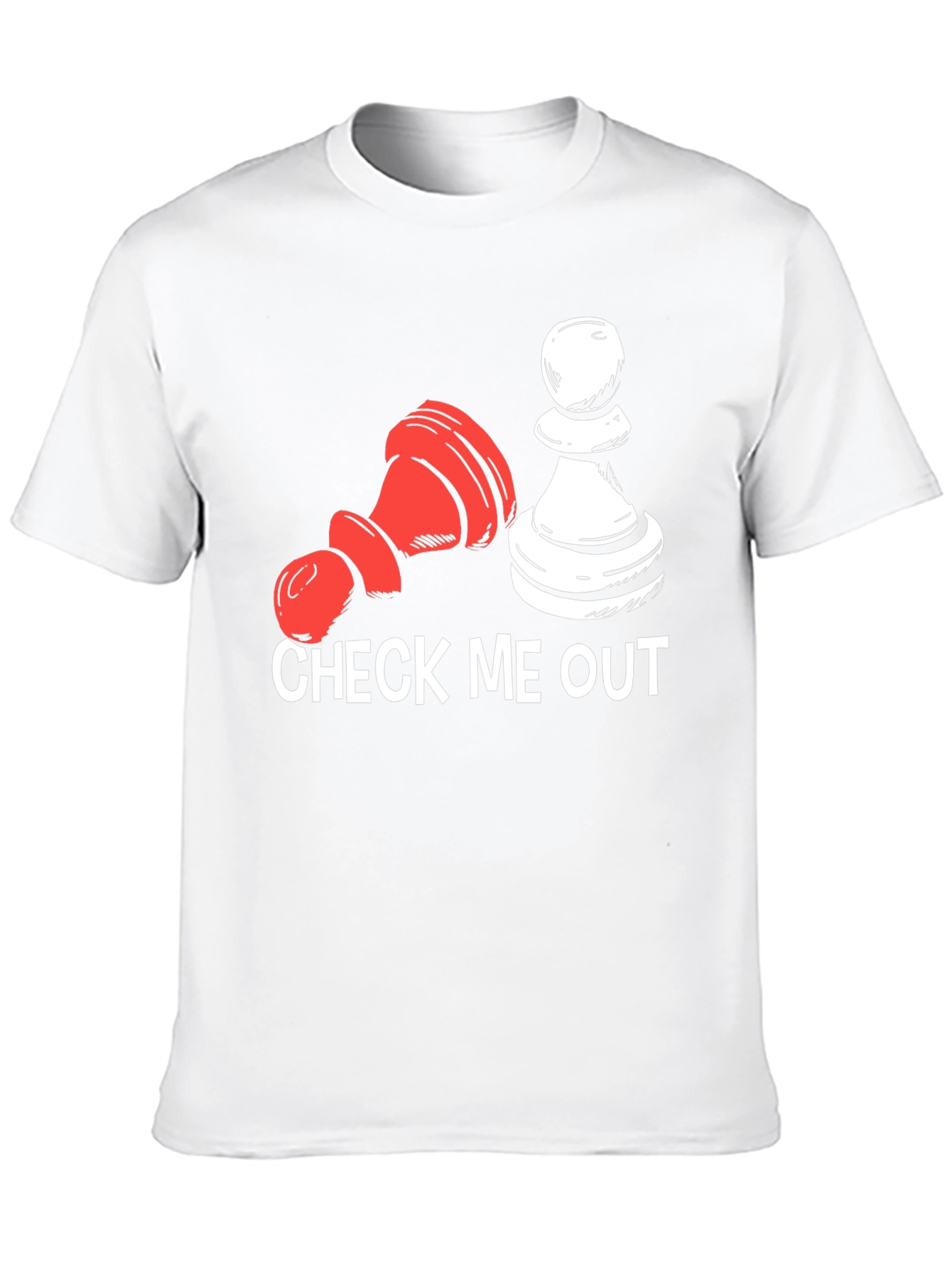 Check Me Out Chess T-Shirt - Black