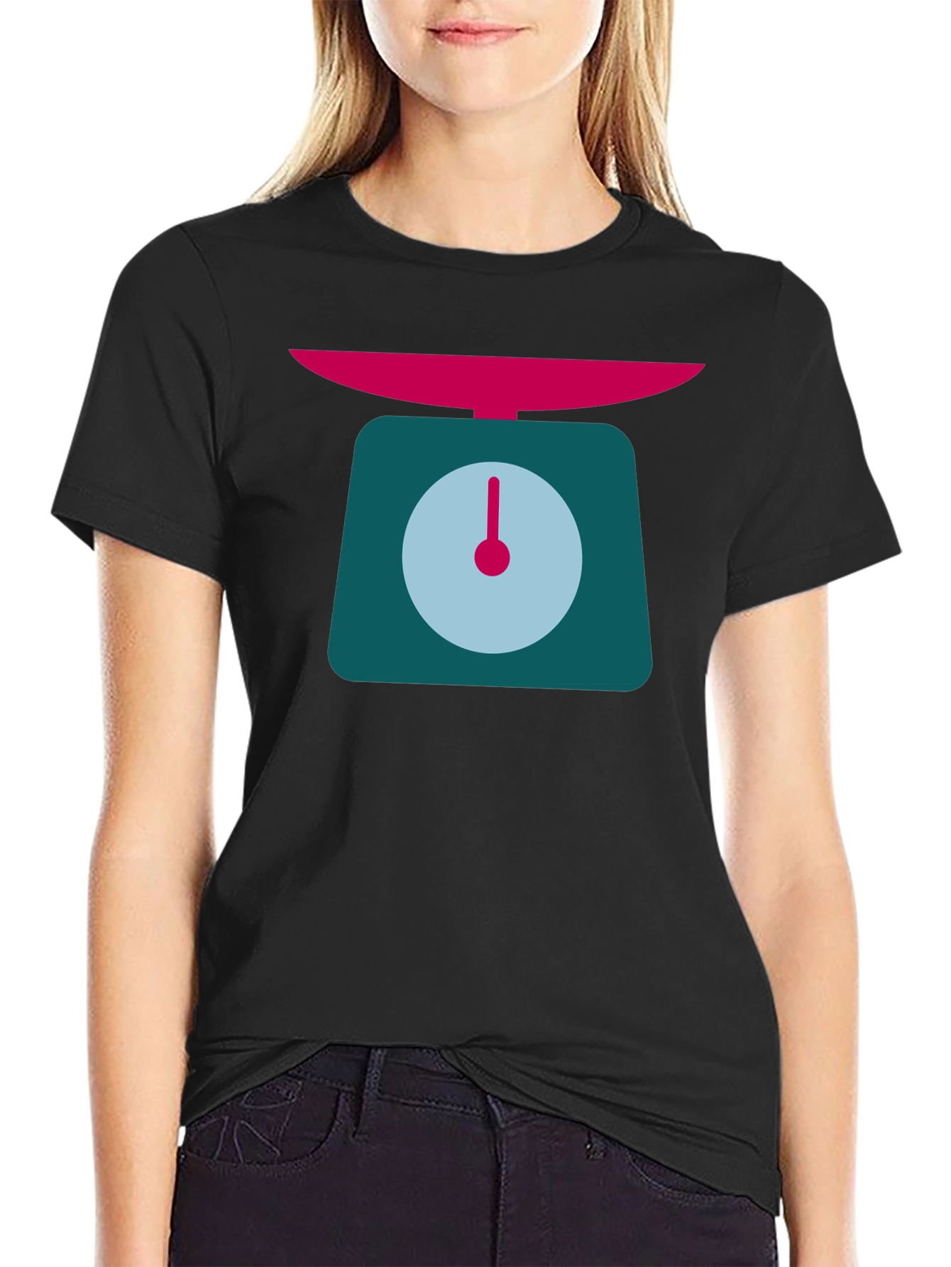 Novelty Scale Graphic Tee - Black