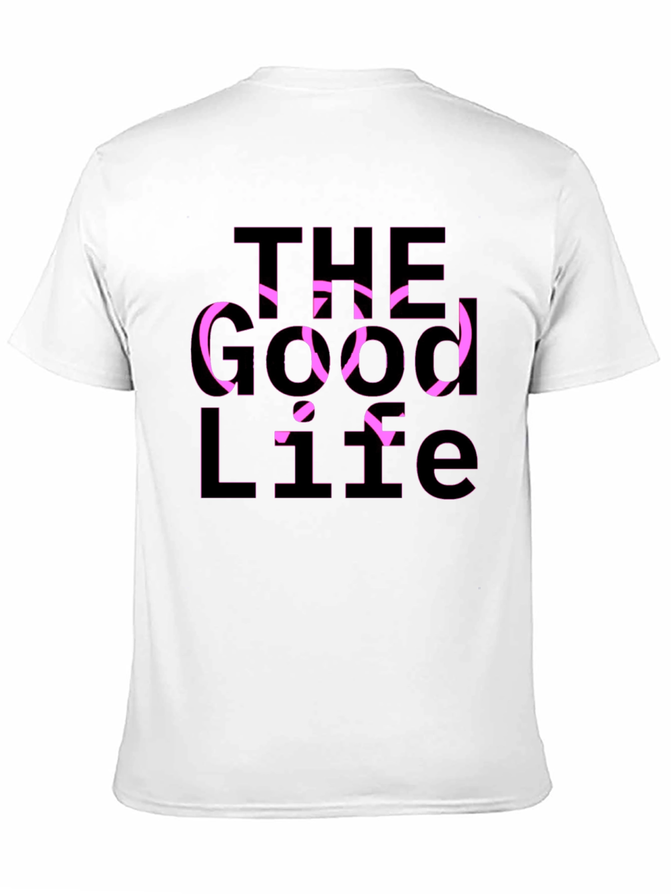 The Good Life Graphic Tee - Casual Black T-Shirt